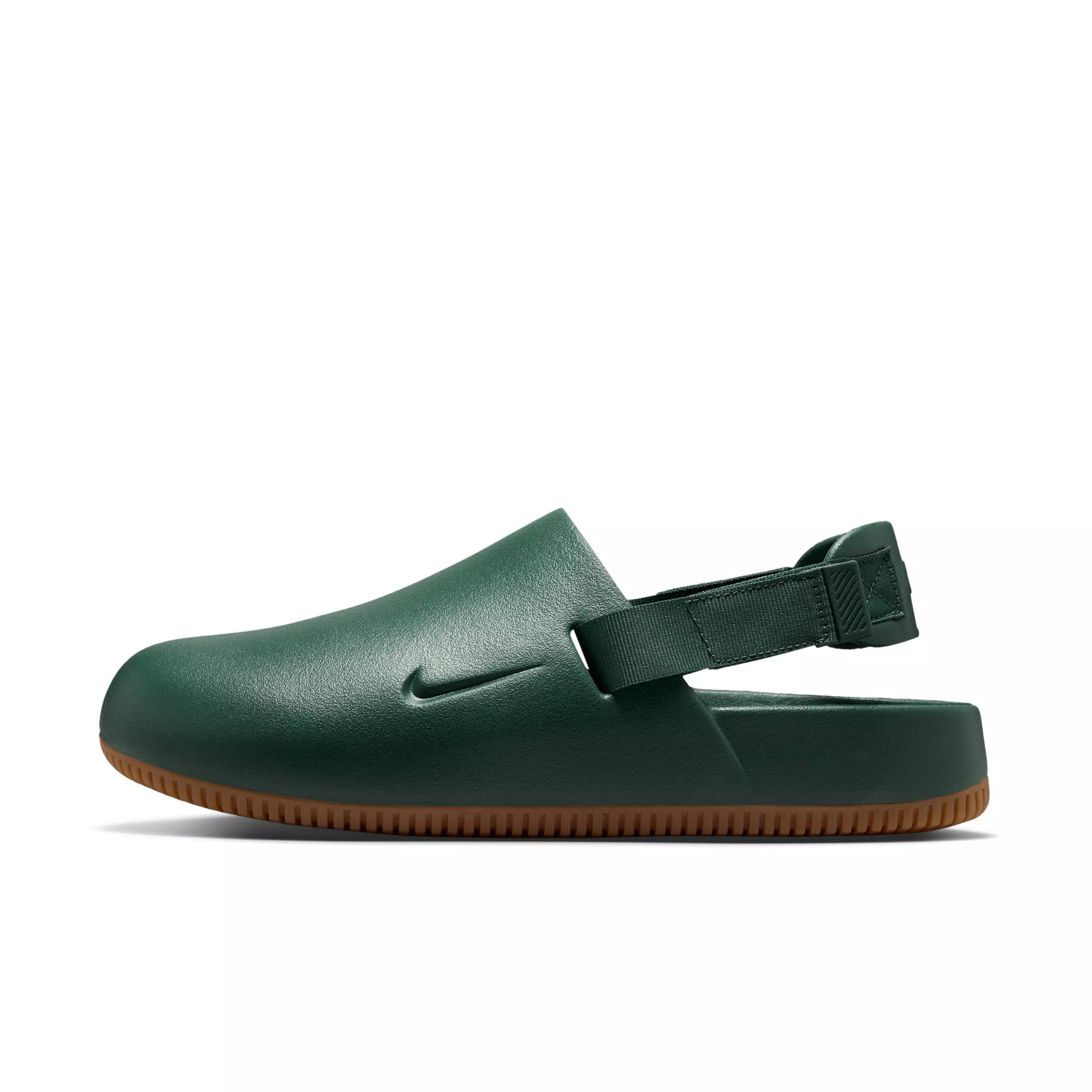 Nike Calm "Fir/Gum Medium Brown/Fir" Men's Mule - FIR/MD BROWN/FIR