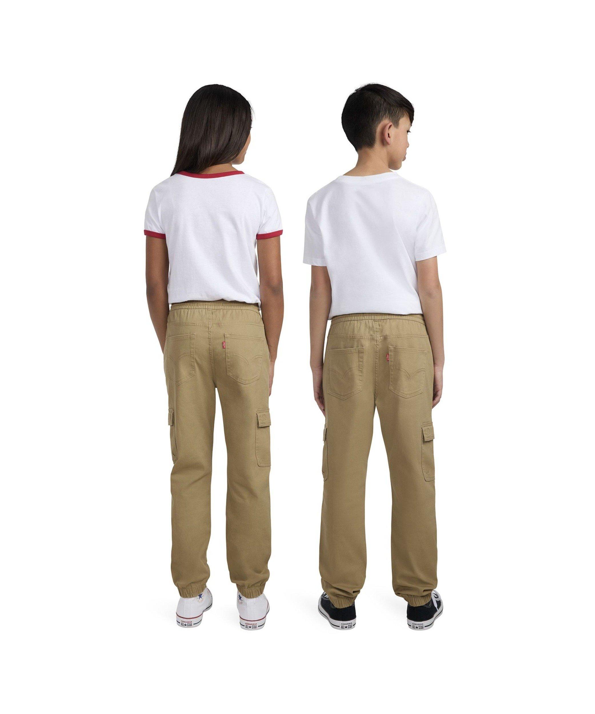 Levi's Relaxed Big Kids' Gold Cargo Joggers