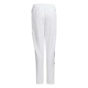 adidas Kids' White/Black Unisex Tiro Track Pants
