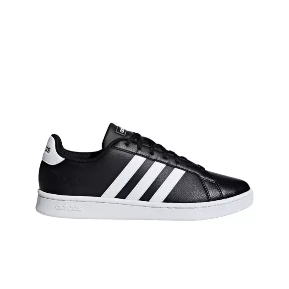 adidas Court "Black/Ftwr White" Grade School Shoe