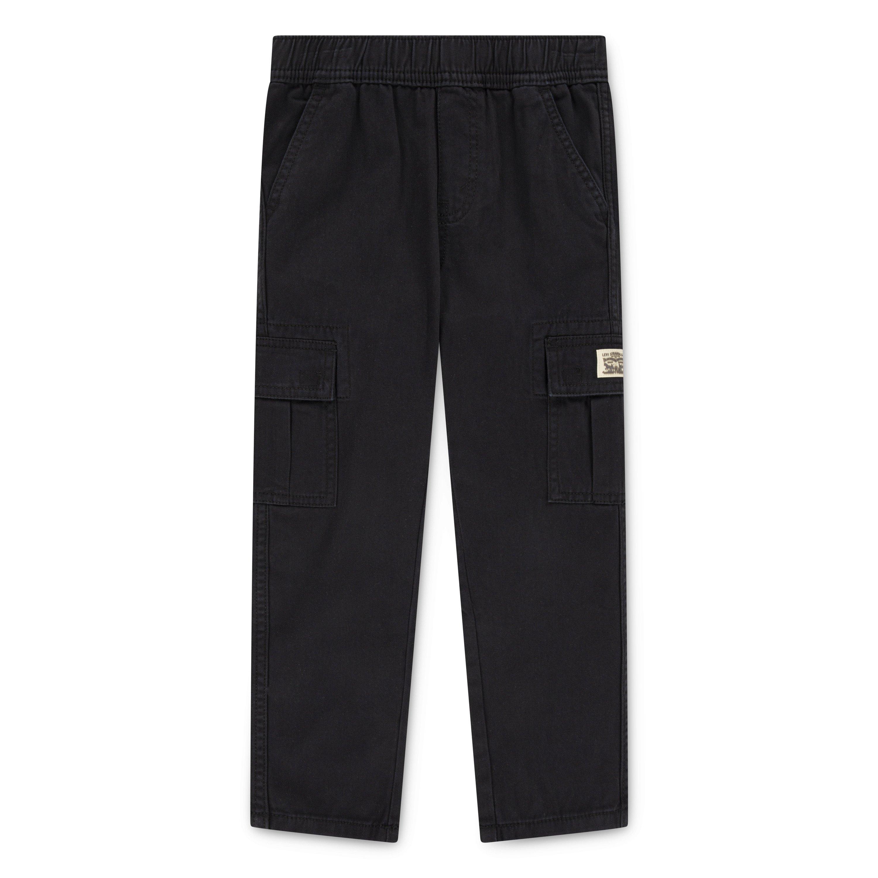 Levi's Pull On Little Boys' Black Cargo Pants