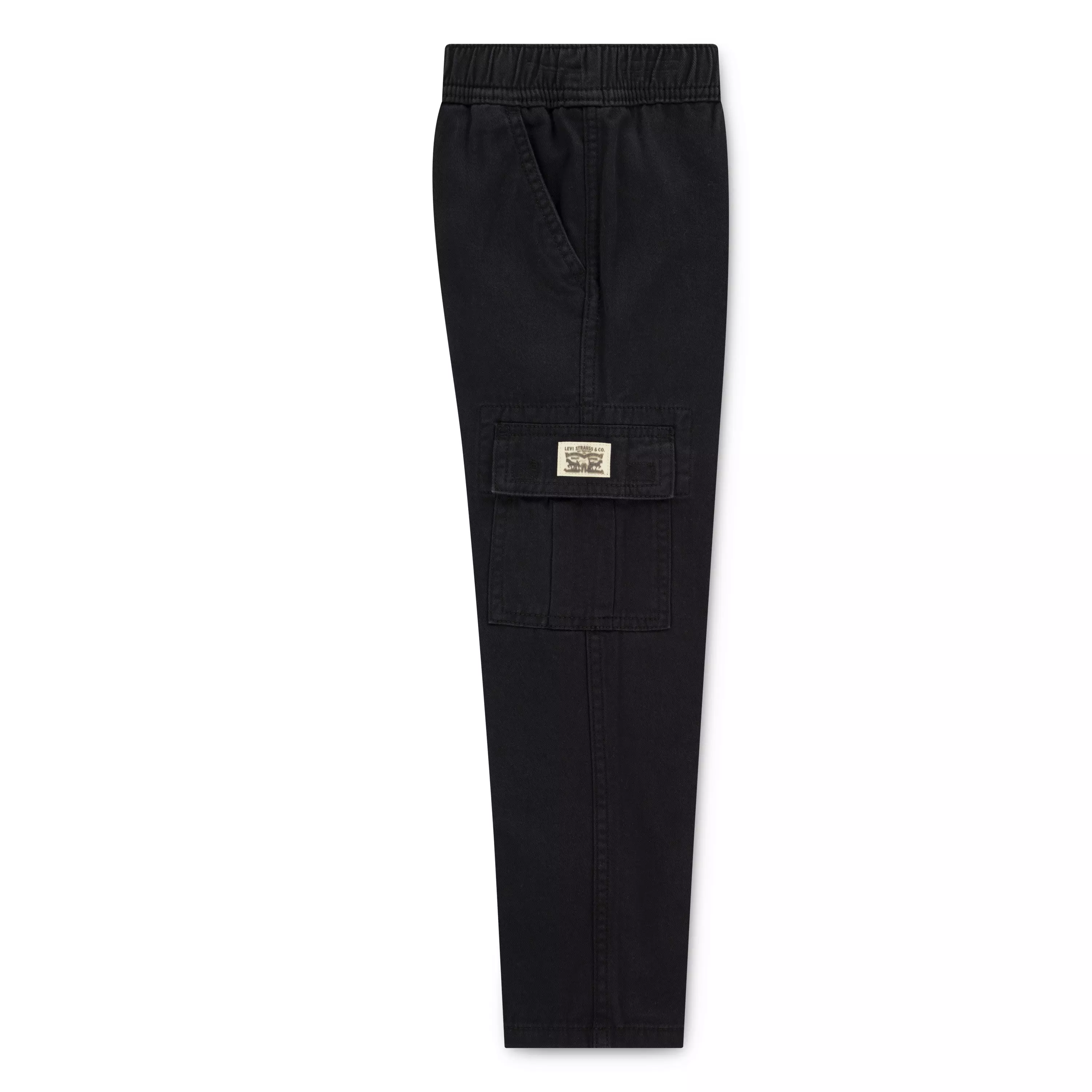 Levi's Little Boys' Pull On Cargo Pants - Black - BLACK