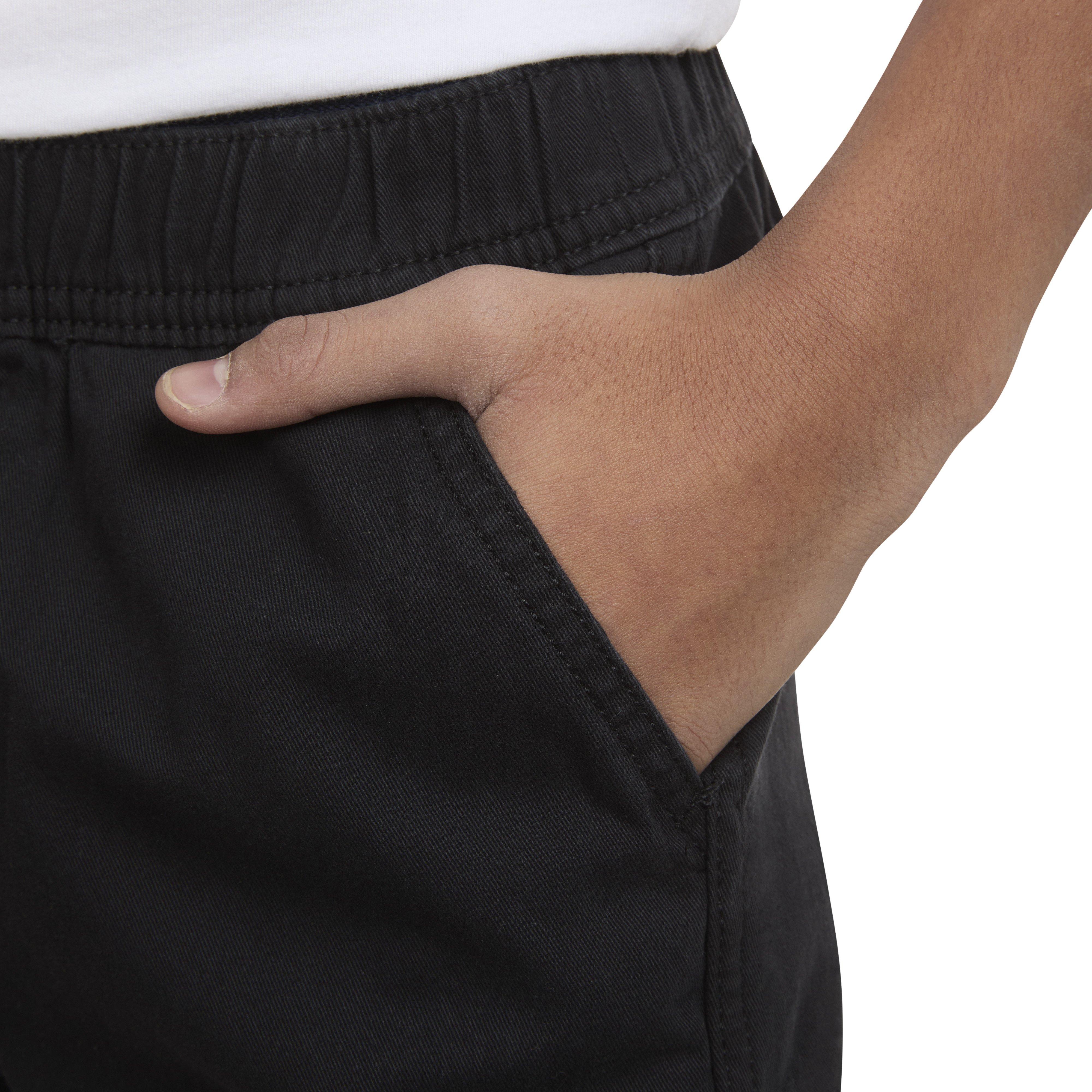 Levi's Big Boys' Pull On Cargo Pants - Black - BLACK Thumbnail View 4