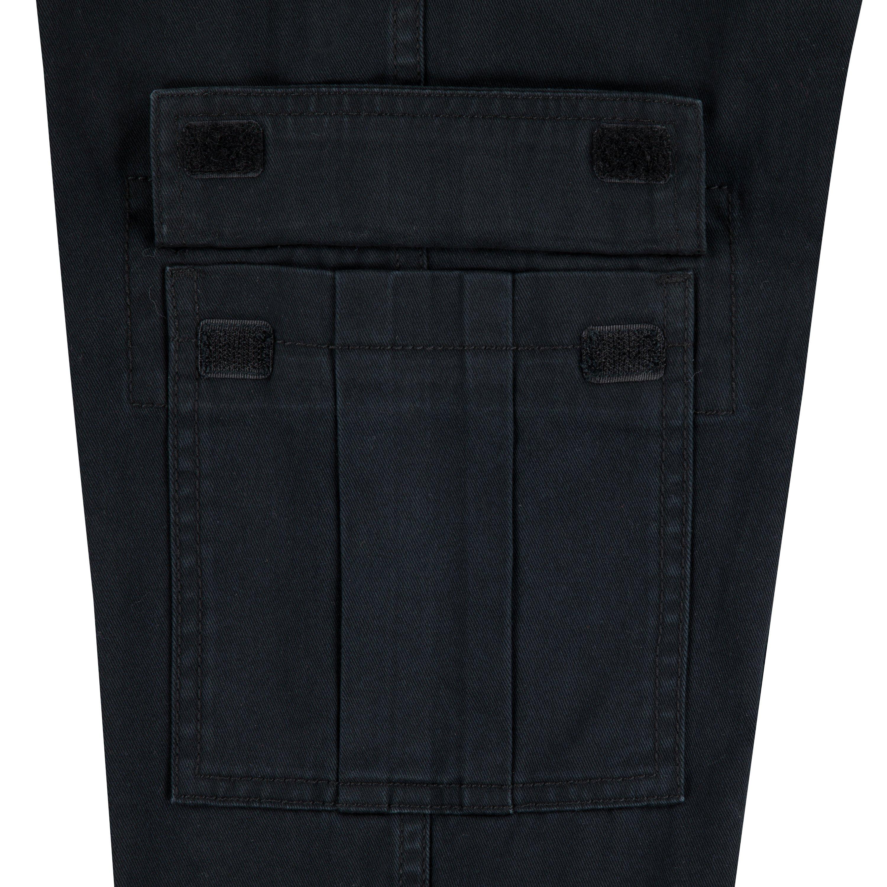 Levi's Big Boys' Pull On Cargo Pants - Black - BLACK Thumbnail View 6