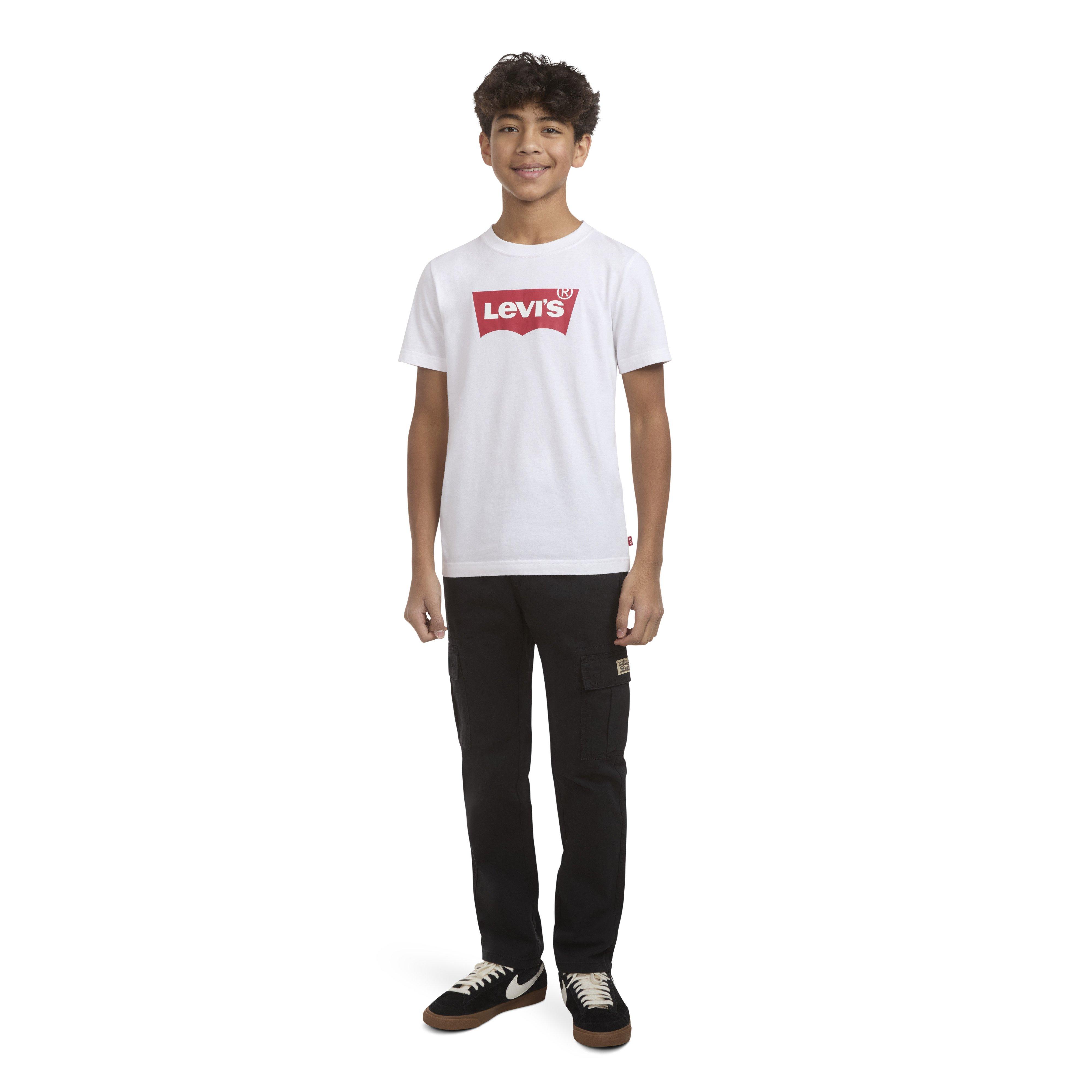 Levi's Pull On Big Boys' Black Cargo Pants