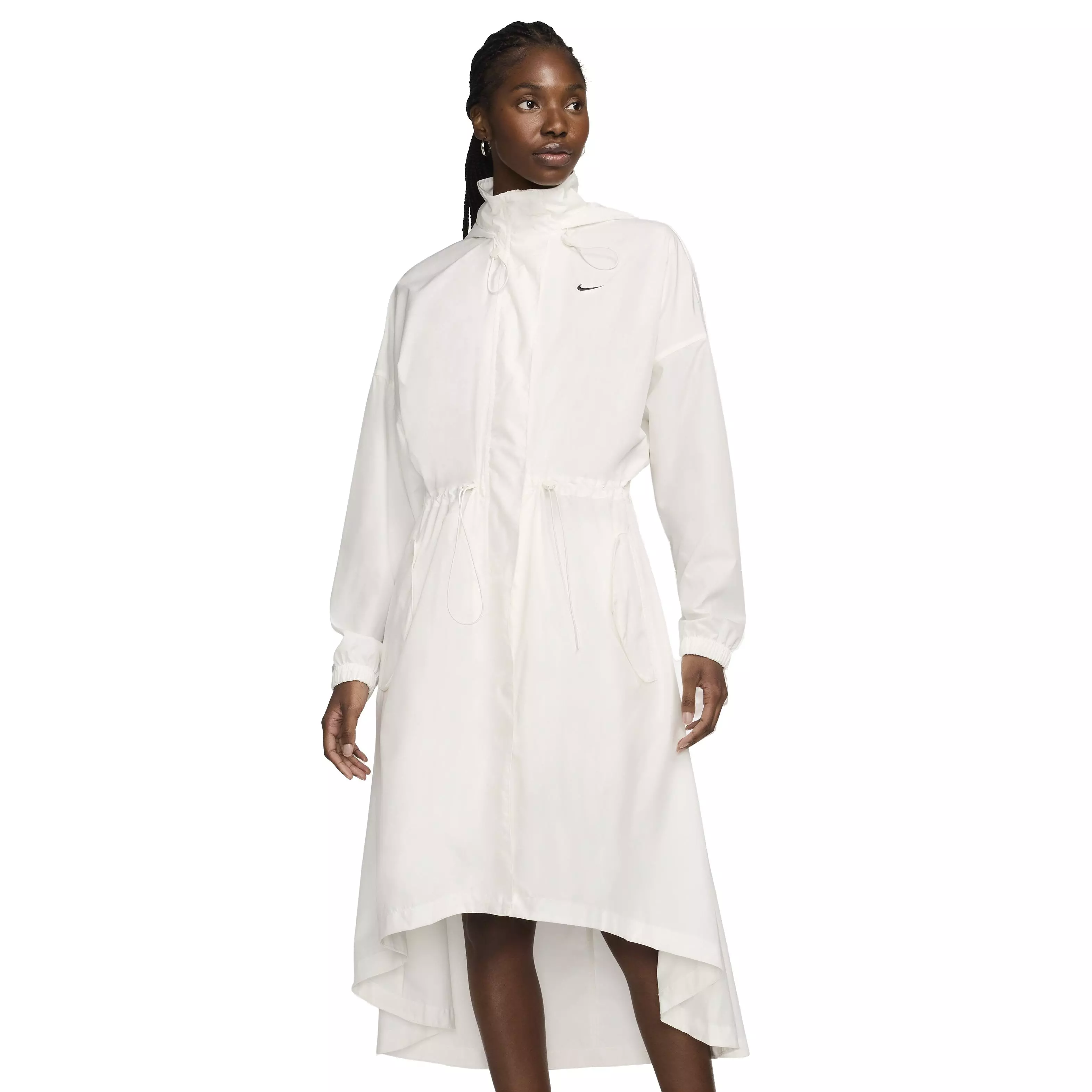 Nike Women's Sportswear Essential Trench Coat - WHITE