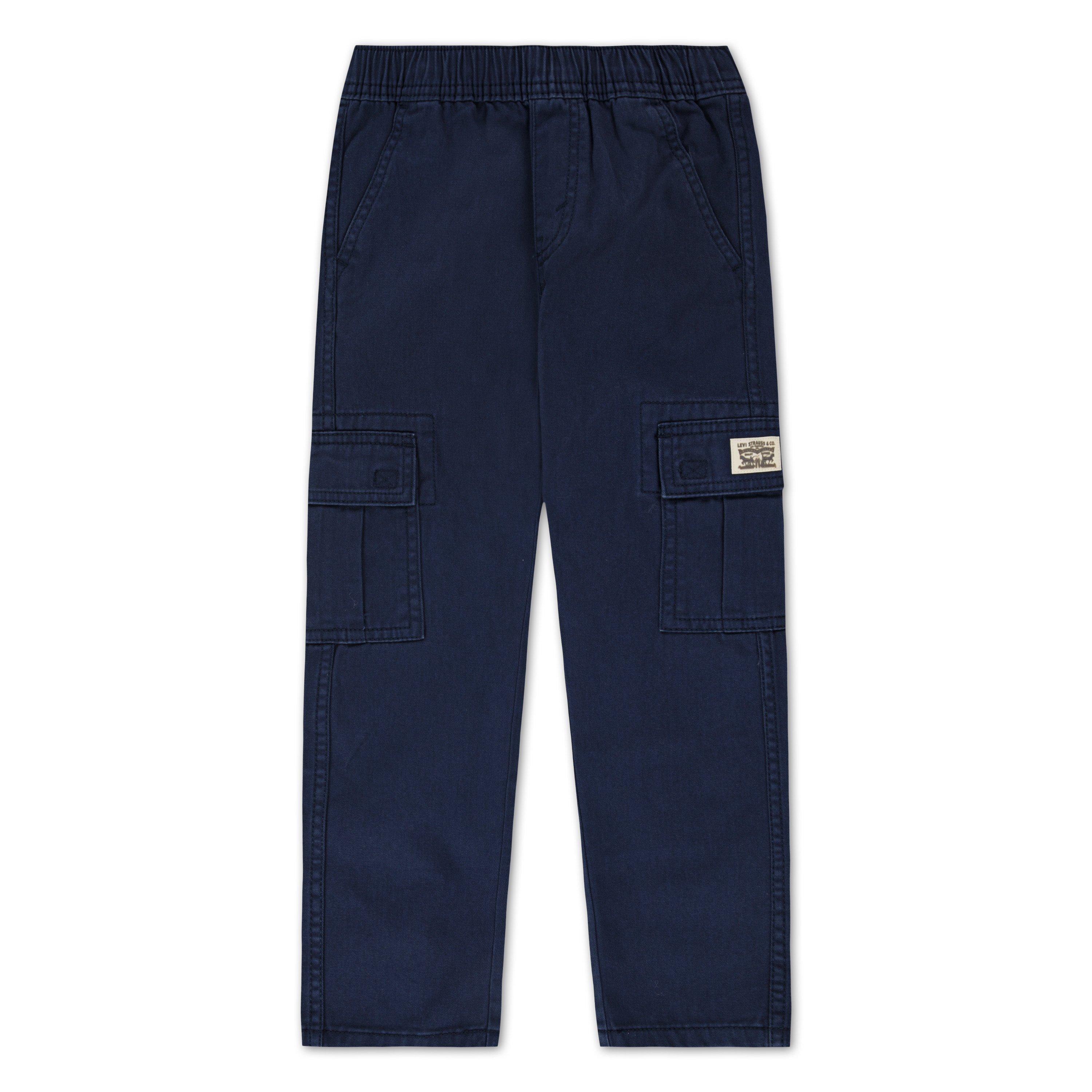 Levi's Little Boys' Pull On Cargo Pants - Blue - BLUE Thumbnail View 6