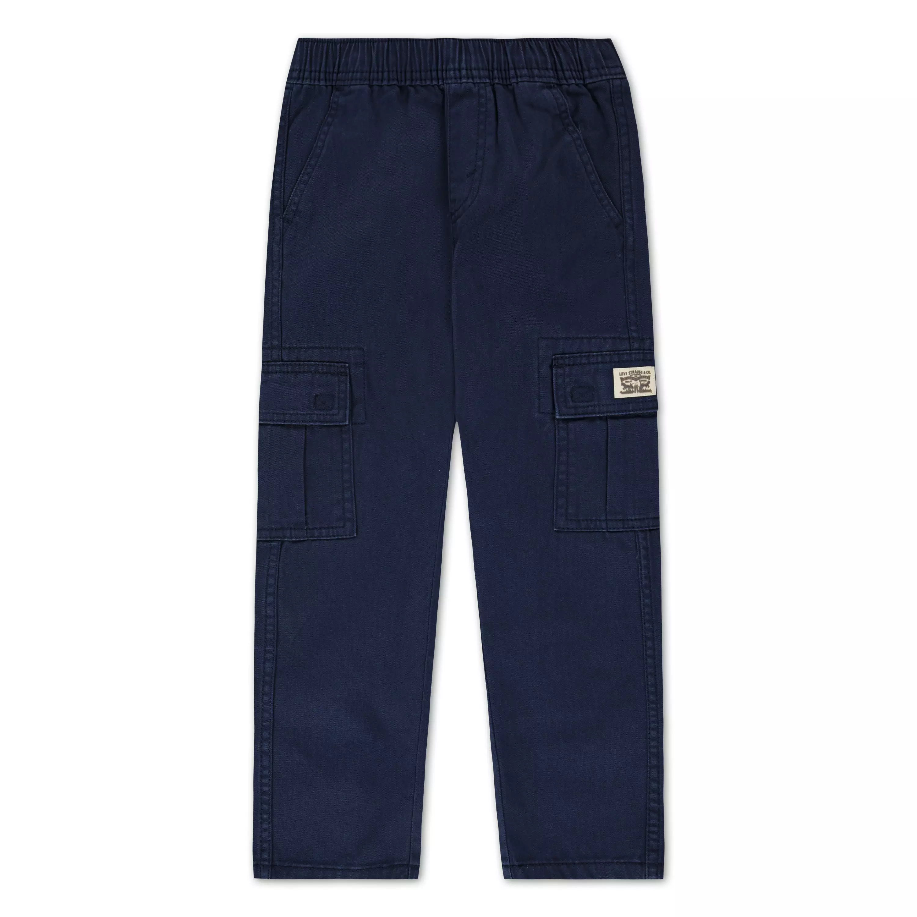 Levi's Little Boys' Pull On Cargo Pants - Blue - BLUE