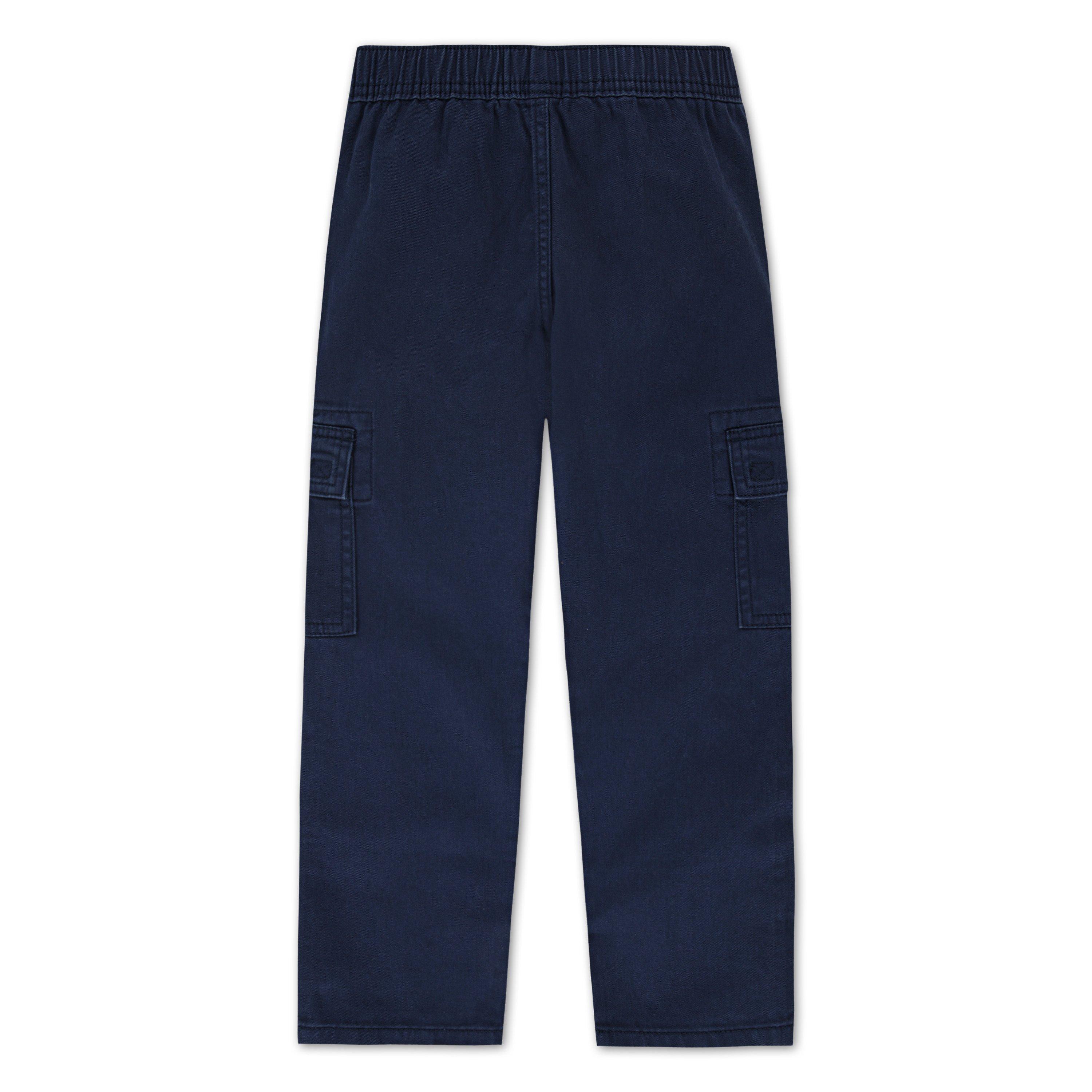 Levi's Little Boys' Pull On Cargo Pants - Blue - BLUE Thumbnail View 7