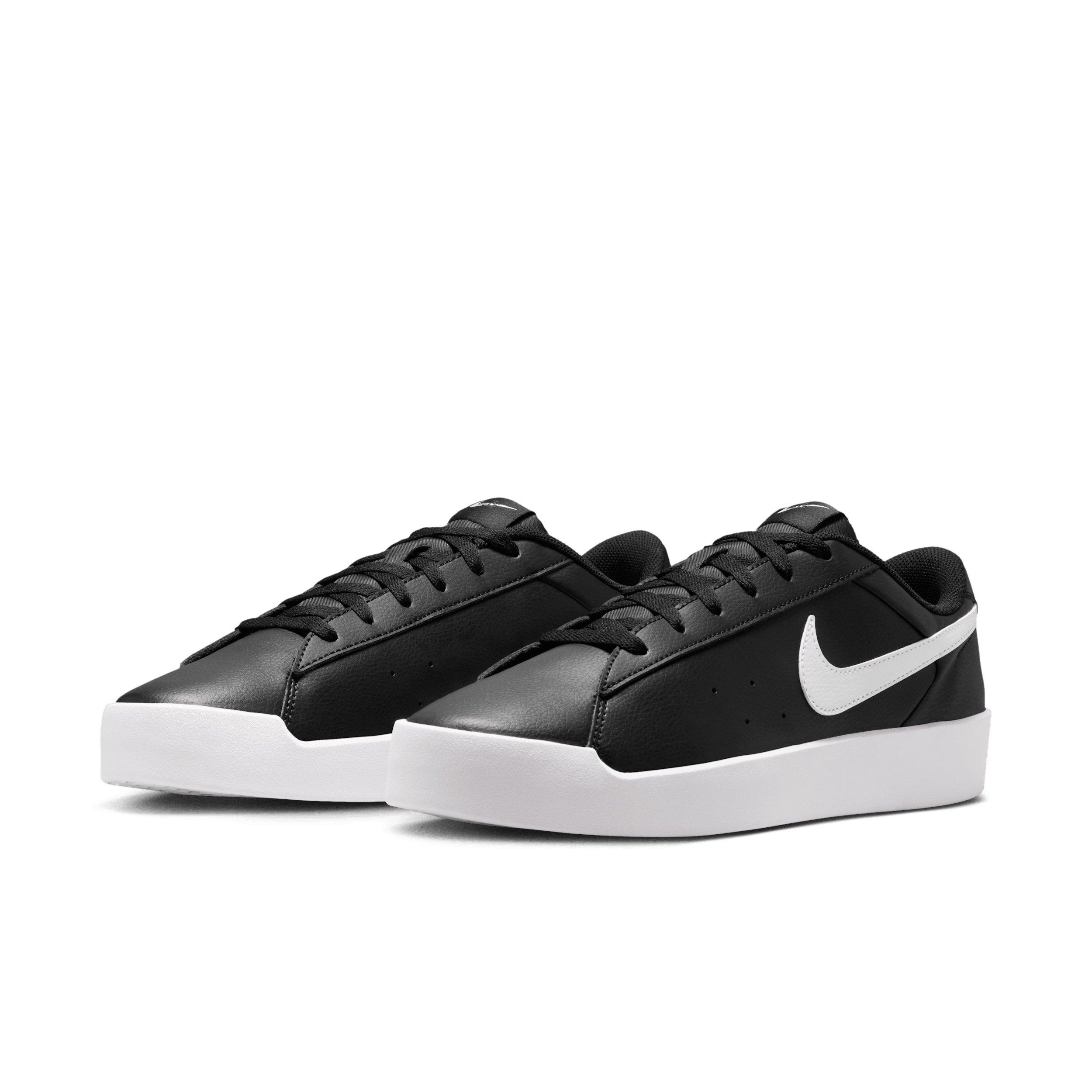 Nike Court Heritage SL "Black/White/White" Men's Shoe - BLACK/WHITE/WHITE Thumbnail View 3