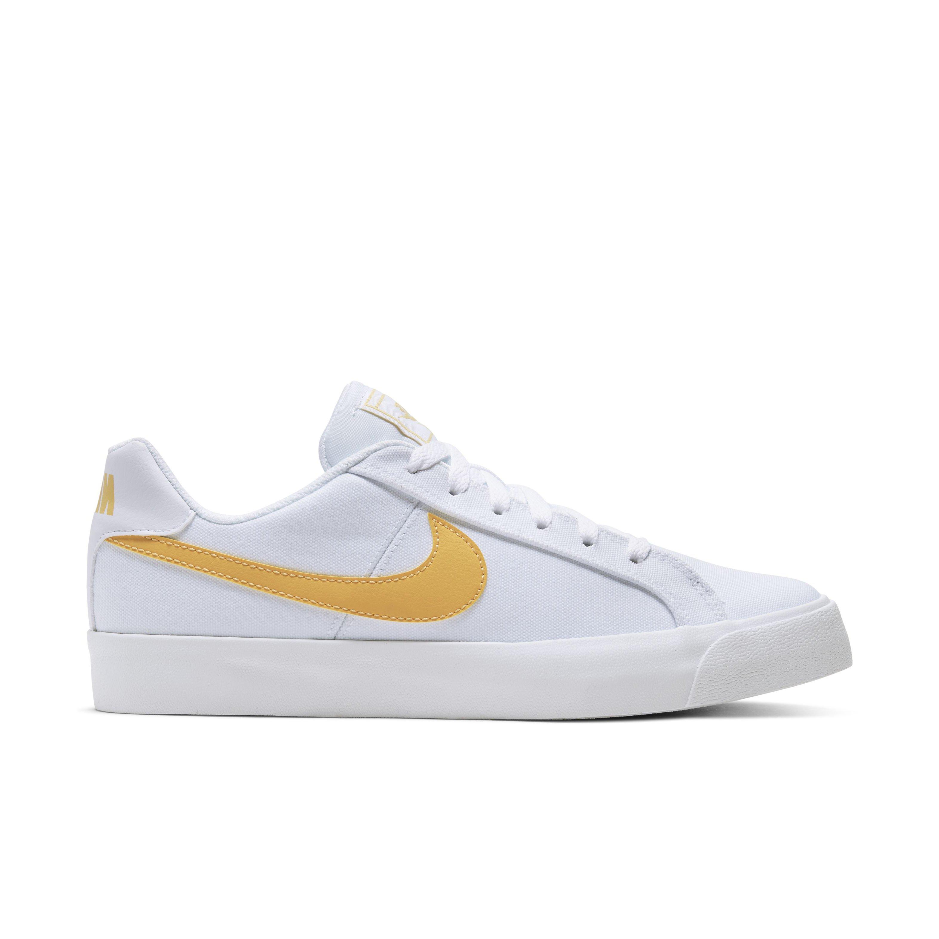 nike court royale white gold