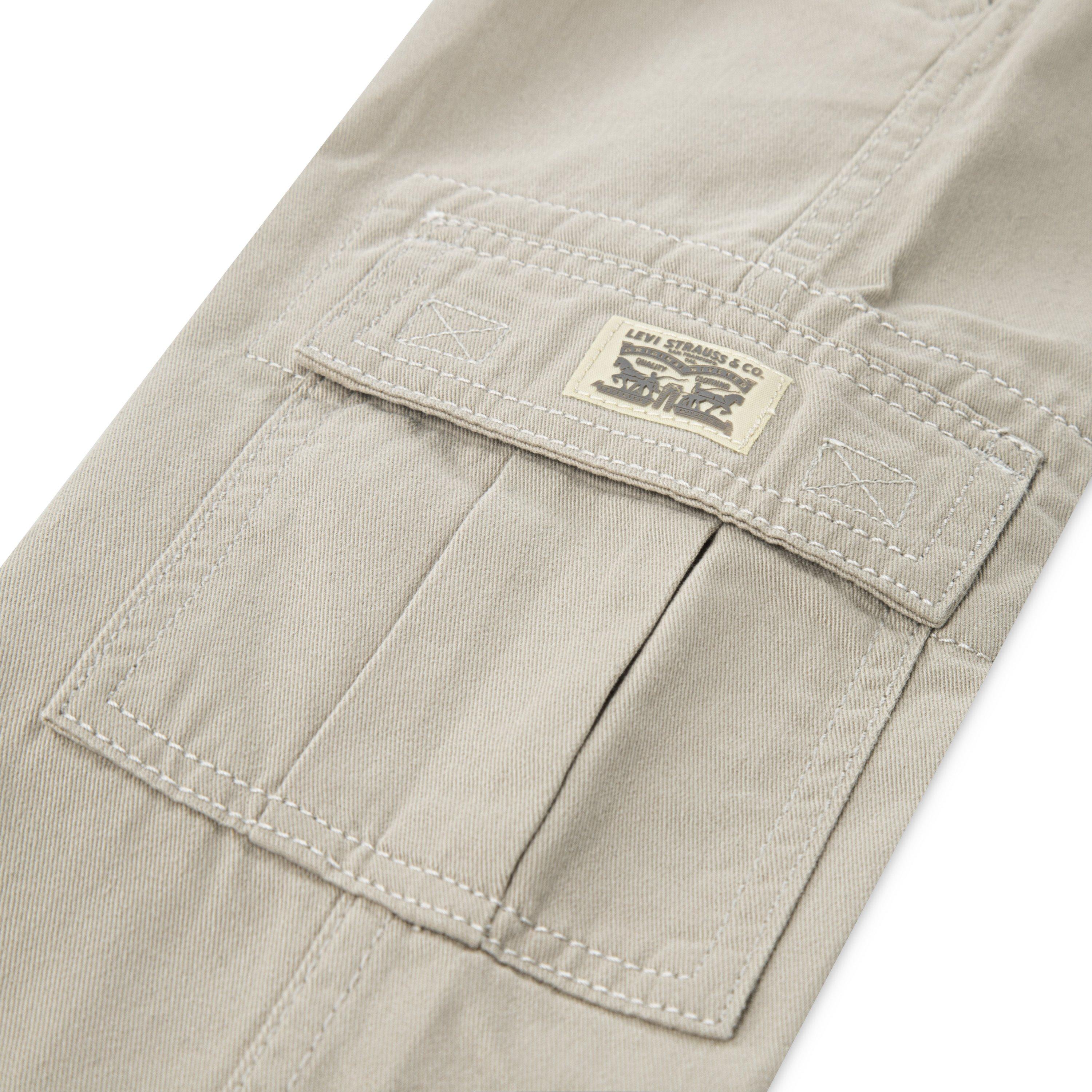 Levi's Little Boys' Pull On Cargo Pants - Beige - BEIGE Thumbnail View 5