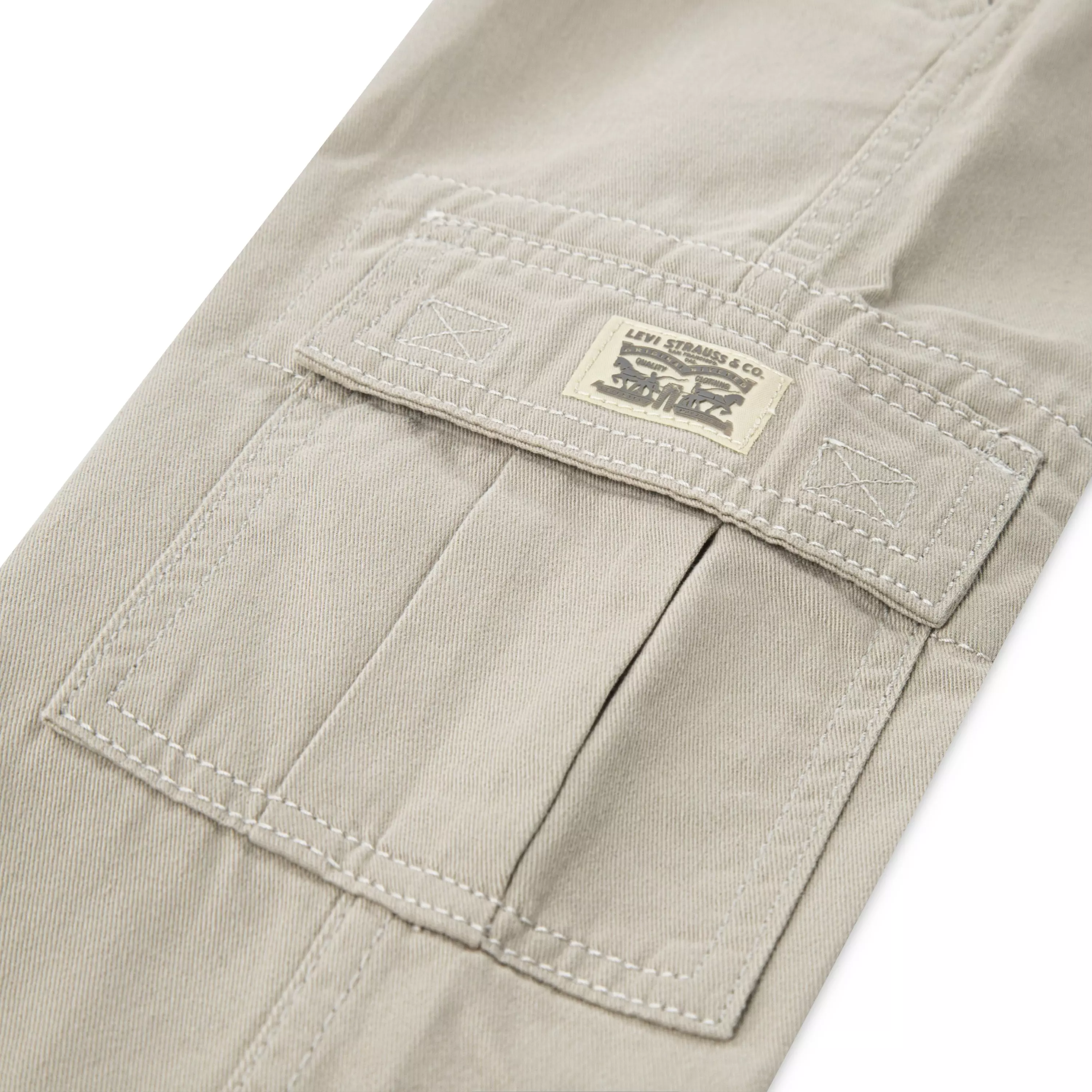 Levi's Little Boys' Pull On Cargo Pants - Beige - BEIGE