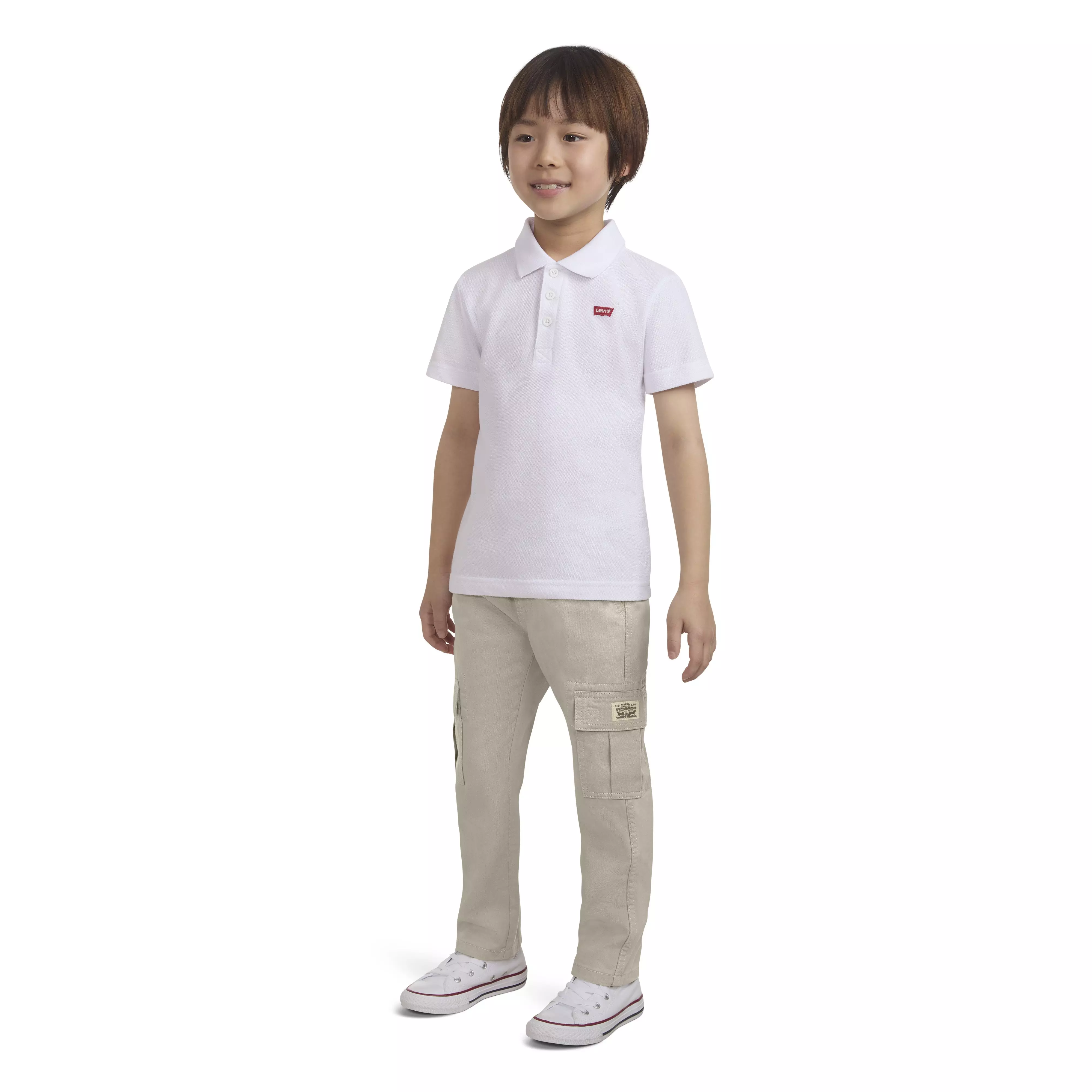 Levi's Little Boys' Pull On Cargo Pants - Beige - BEIGE