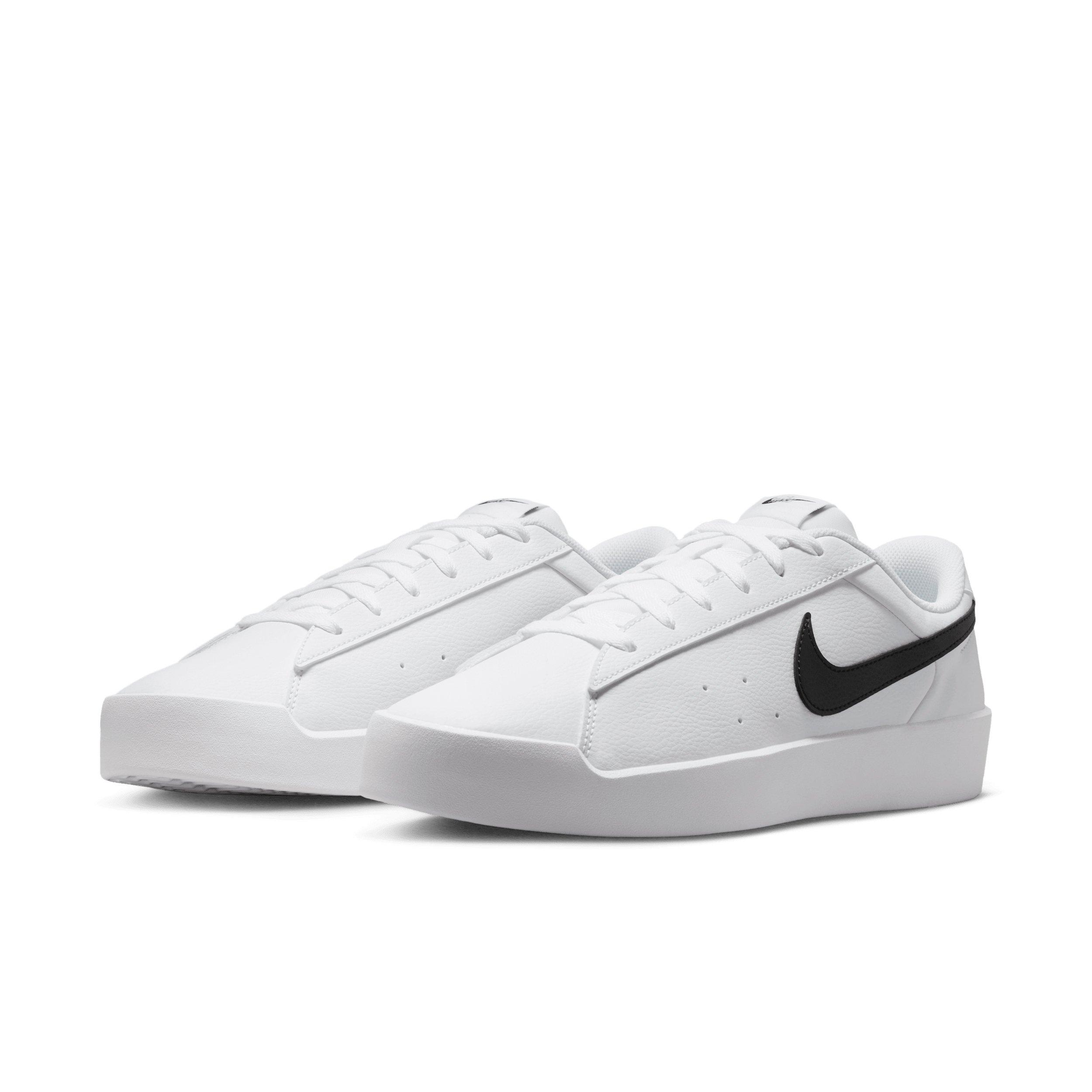 Nike Court Heritage SL "White/Black" Men's Shoe - WHITE/BLACK Thumbnail View 3