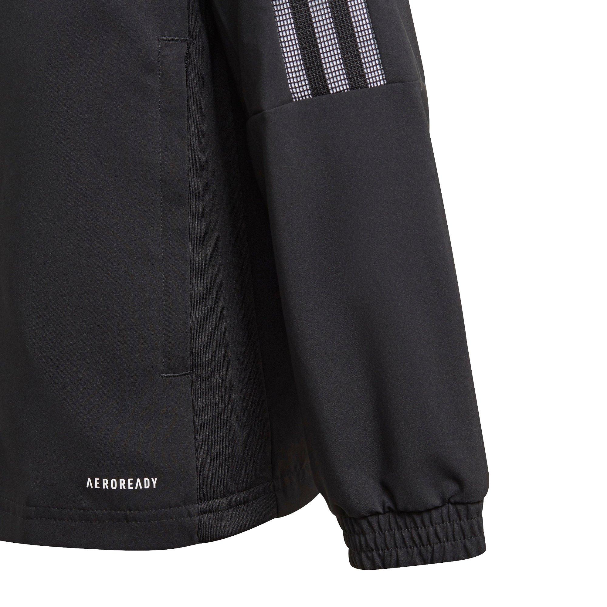 adidas Kids' Black Unisex Tiro 21 Windbreaker - Hibbett