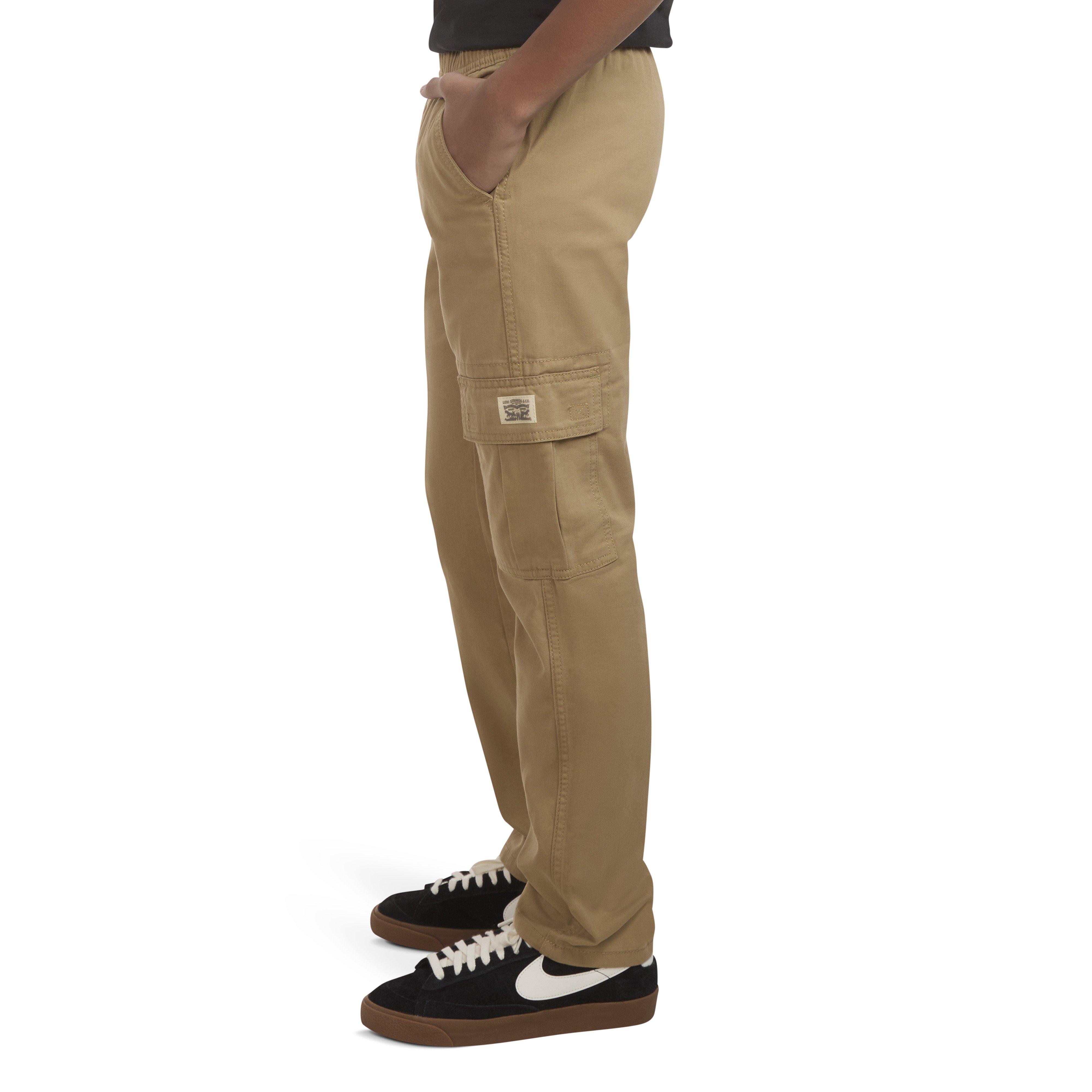 Levi's Big Boys' Pull On Cargo Pants - Gold - GOLD Thumbnail View 3