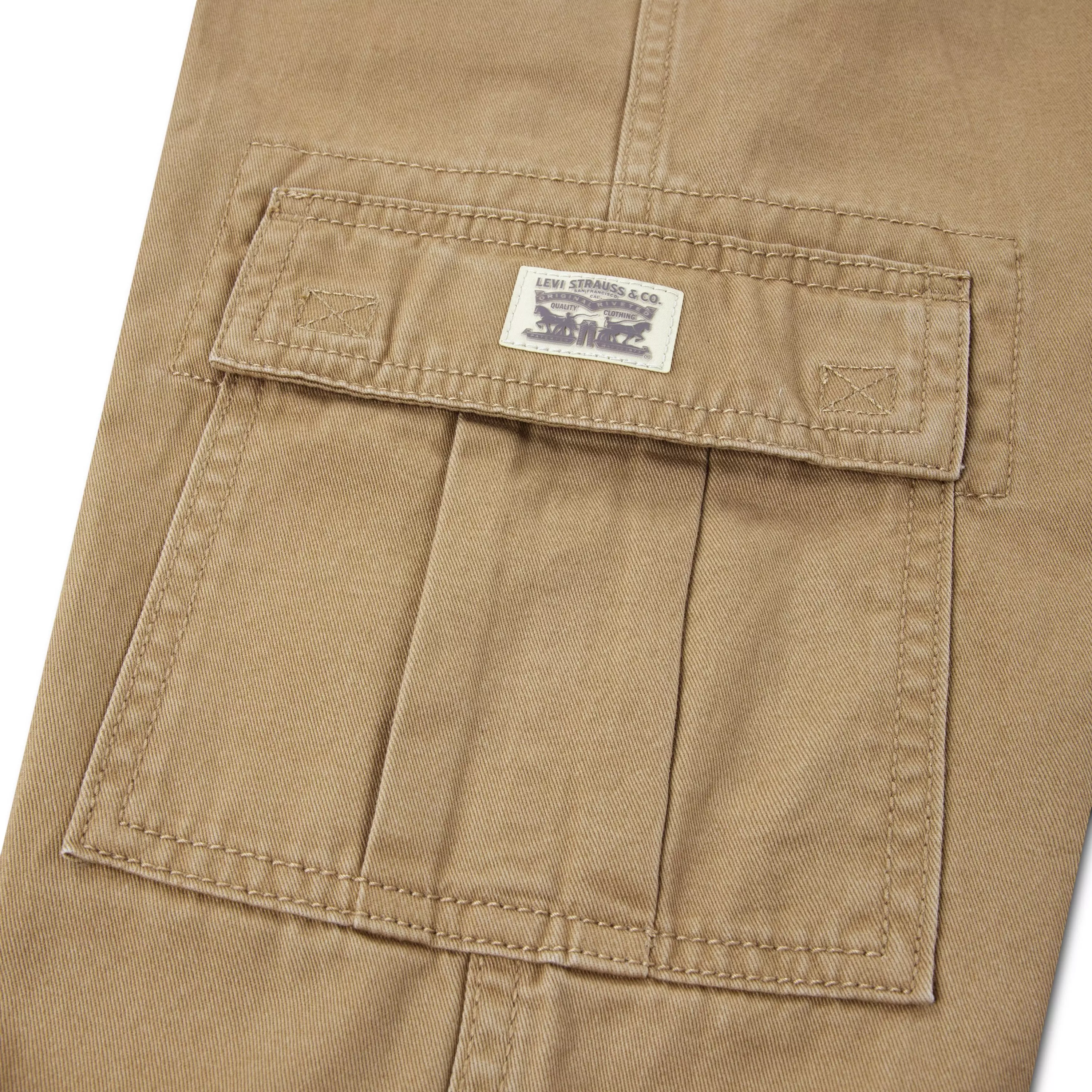 Levi's Big Boys' Pull On Cargo Pants - Gold - GOLD