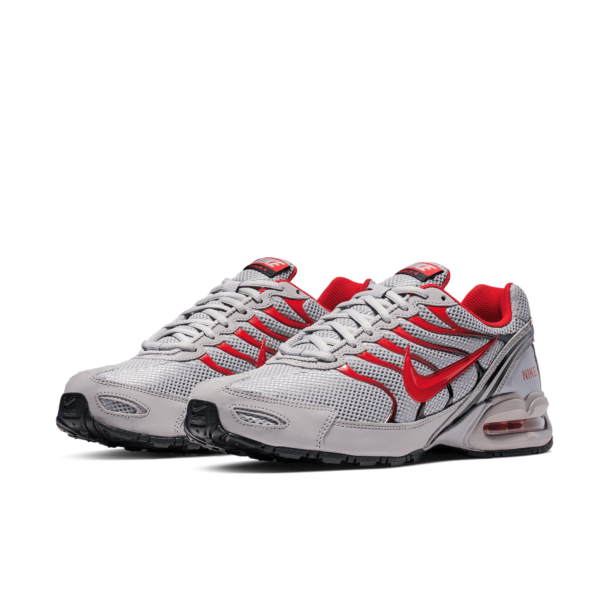 Nike Air Max Torch 4 "Atmosphere Grey/Black/University Red" Men's Shoe - GREY/BLACK/RED Thumbnail View 3