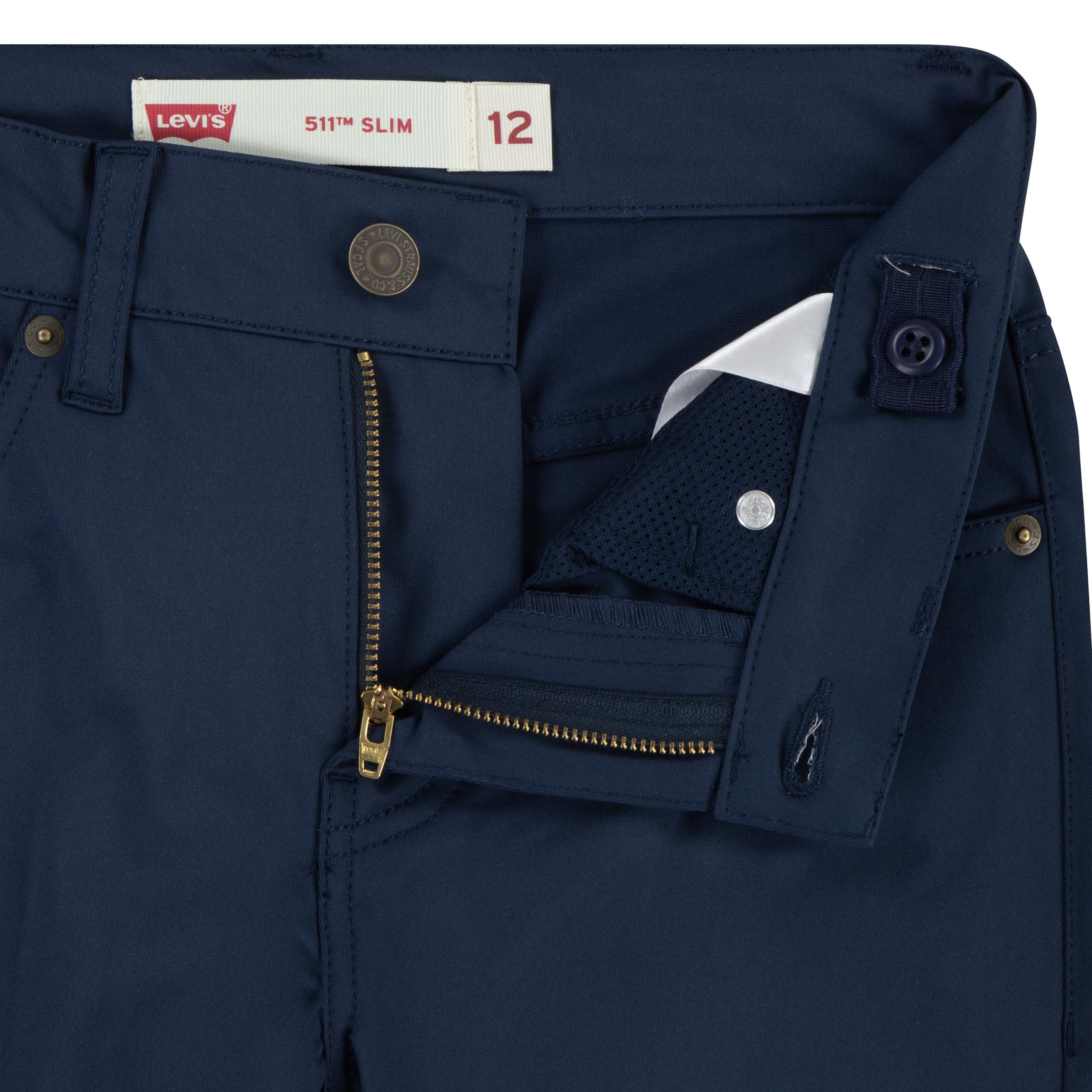 Levi's 511 Slim Big Boys' Tech Pants - Blue - BLUE Thumbnail View 6