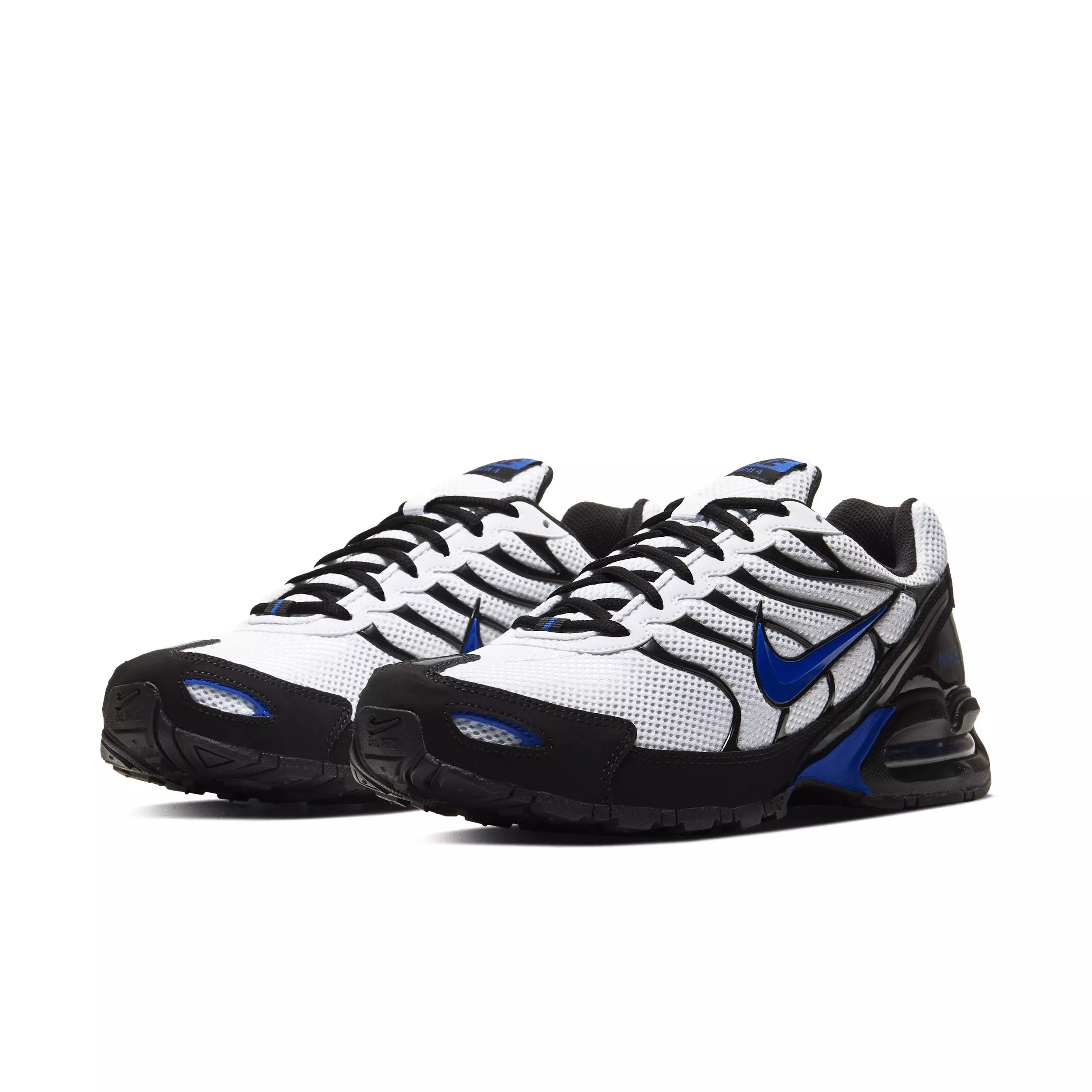 Nike Air Max Torch 4 "White/Black/Hyper Blue" Men's Shoe - WHITE/BLACK/BLUE