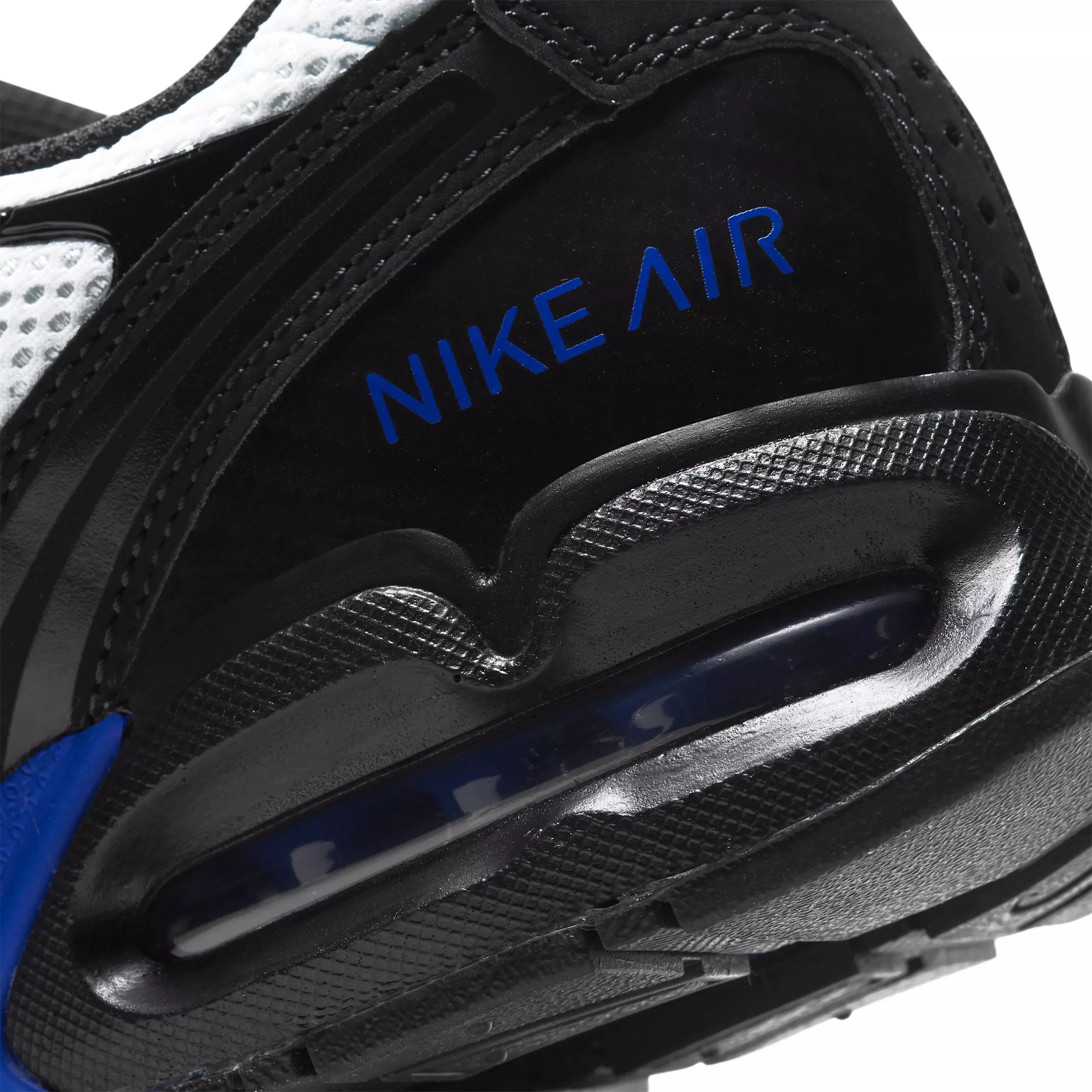 Nike Air Max Torch 4 "White/Black/Hyper Blue" Men's Shoe - WHITE/BLACK/BLUE