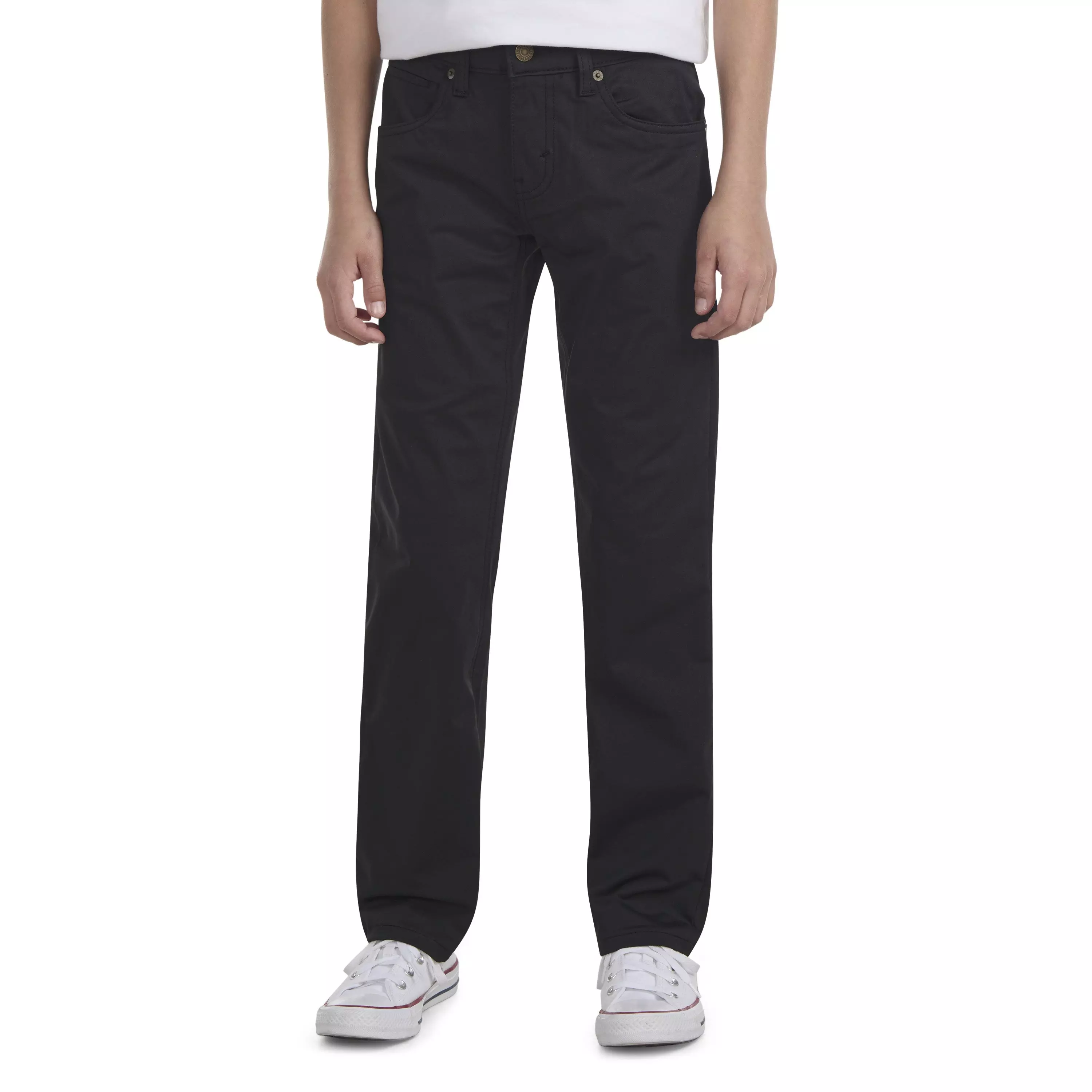 Levi's Big Boys' 511 Slim Tech Pants - Black - BLACK