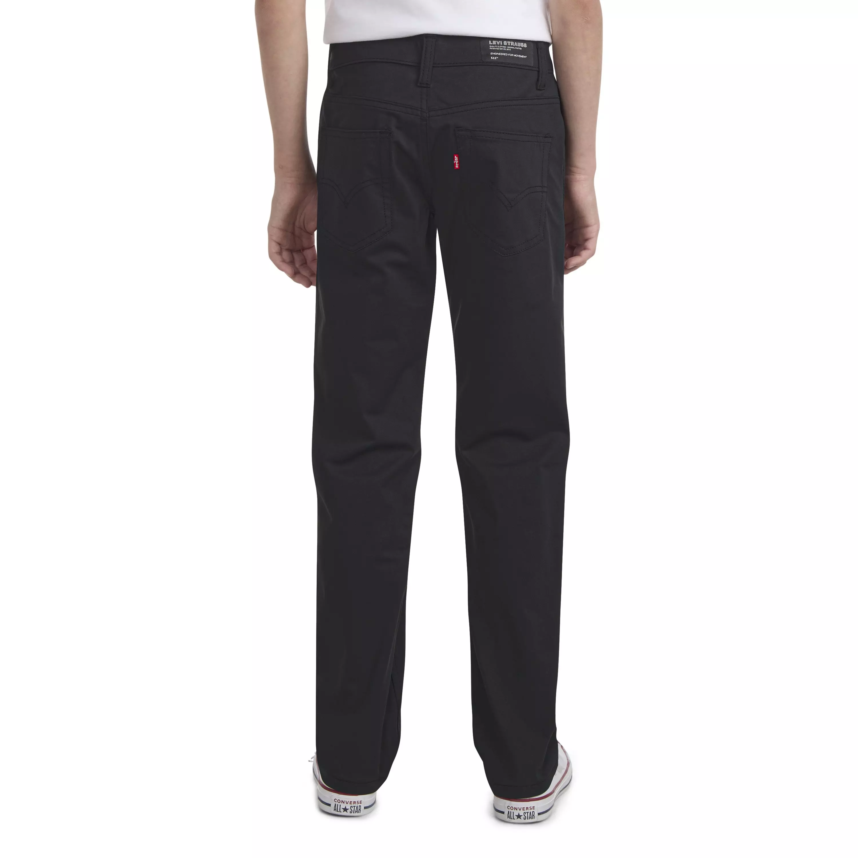 Levi's Big Boys' 511 Slim Tech Pants - Black - BLACK