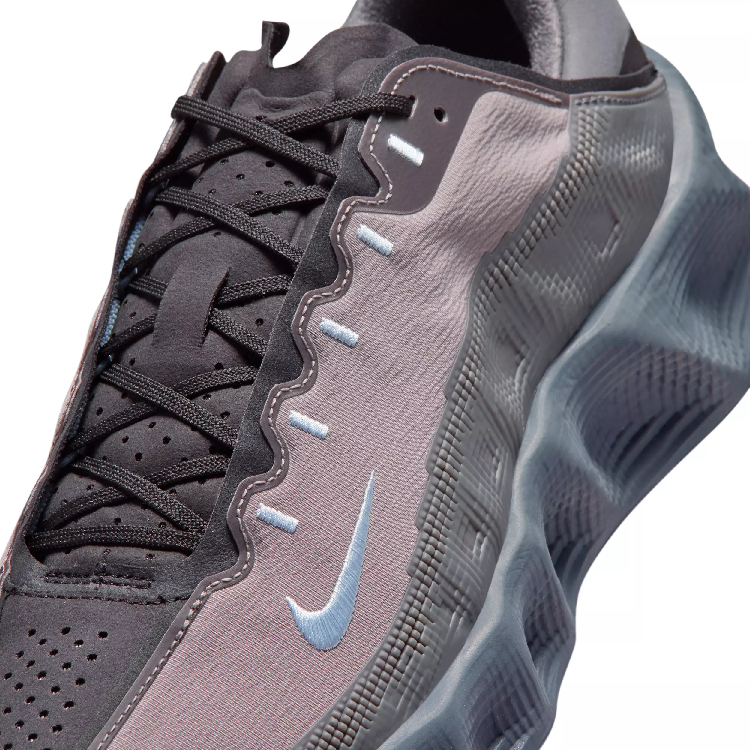 Nike Ava Rover "Wolf Grey/Sport Grey/Black/Ice Blue" Men's Shoe - GREY/GREY/BLACK/BLUE