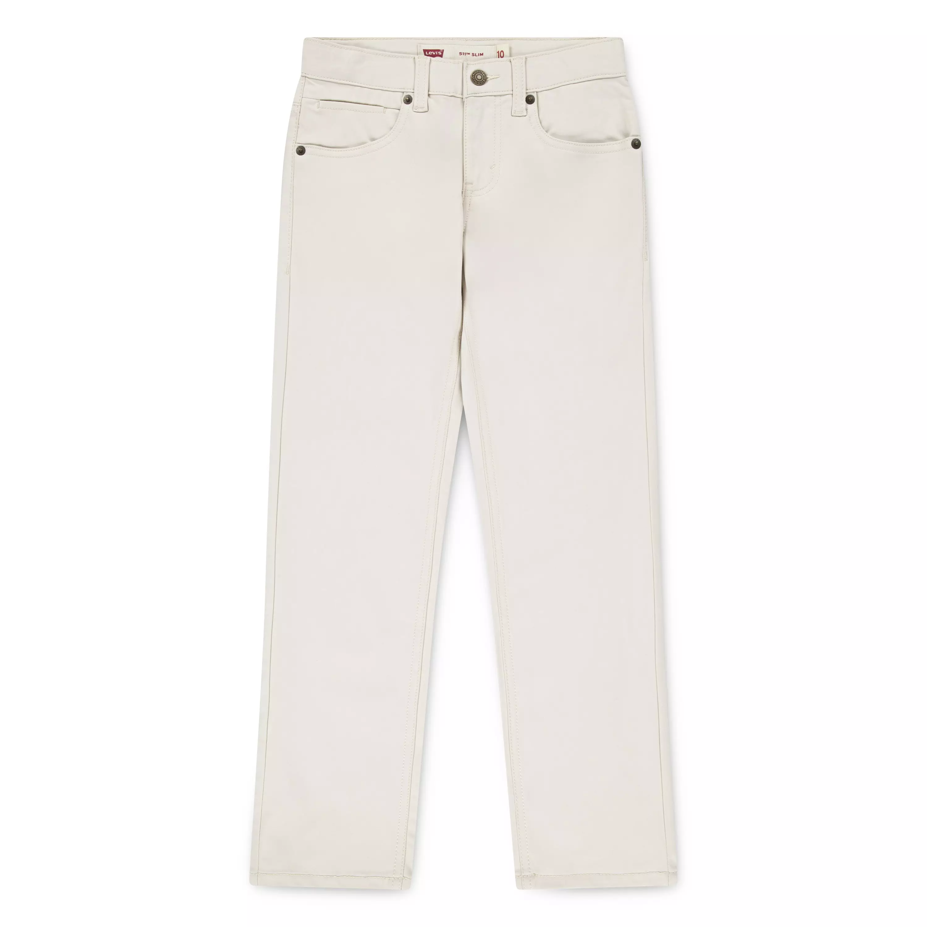 Levi's 511 Slim Big Boys' Cream Tech Pants - CREAM