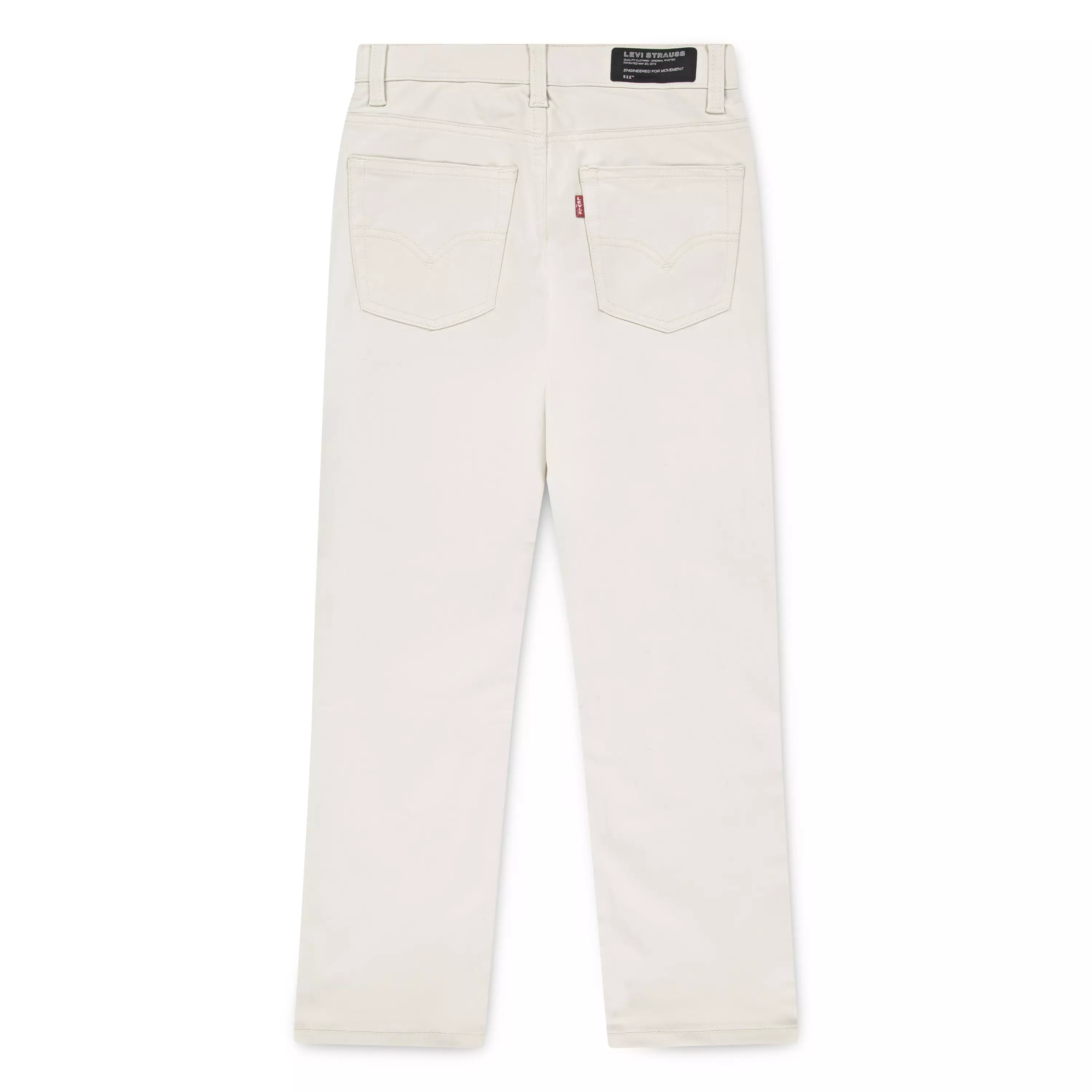 Levi's 511 Slim Big Boys' Cream Tech Pants - CREAM