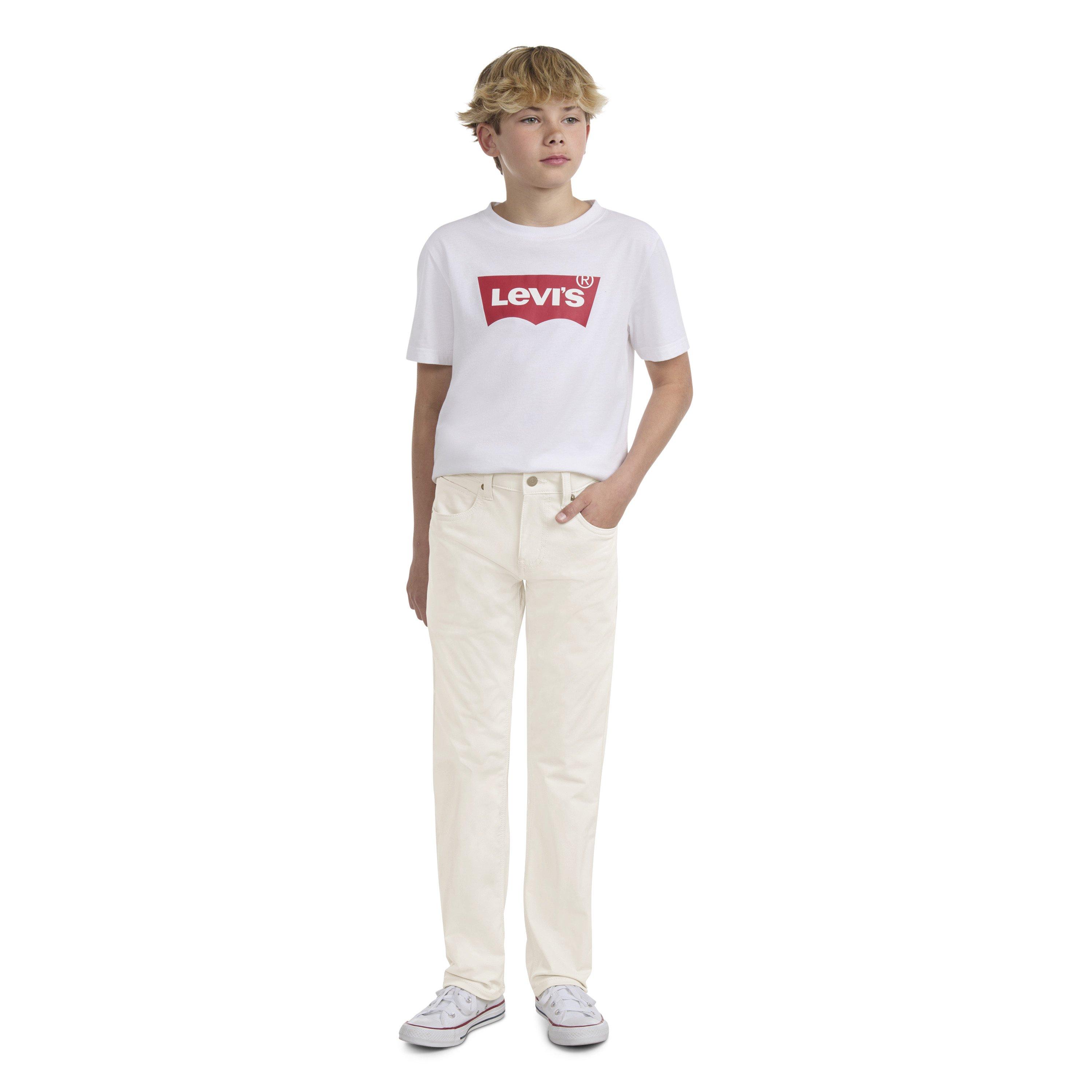 Levi's 511 Slim Big Boys' Cream Tech Pants