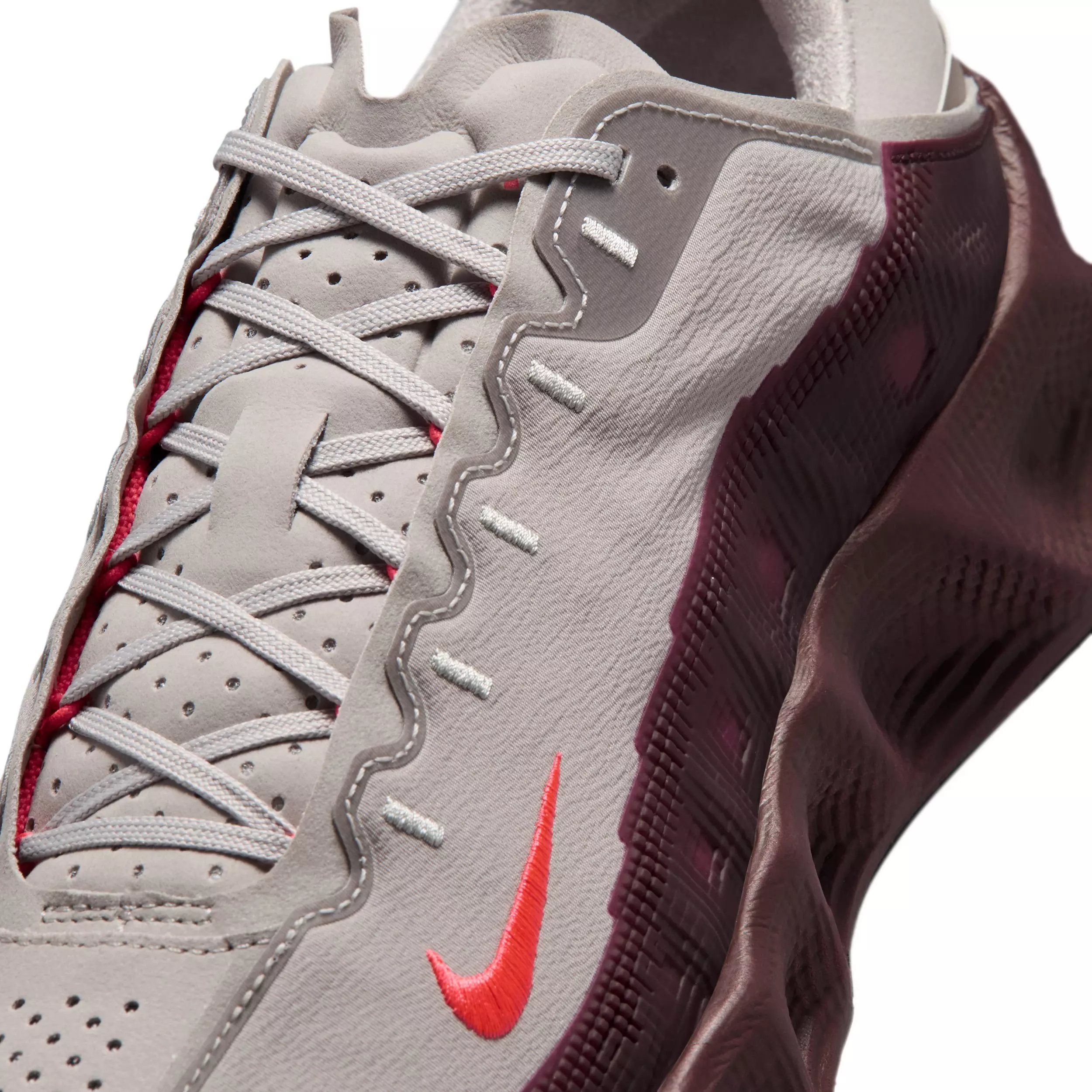 Nike Ava Rover "College Grey/Team Red/Mystic Dates/Bright Crimson" Men's Shoe - GREY/RED/DATES/CRIMSON