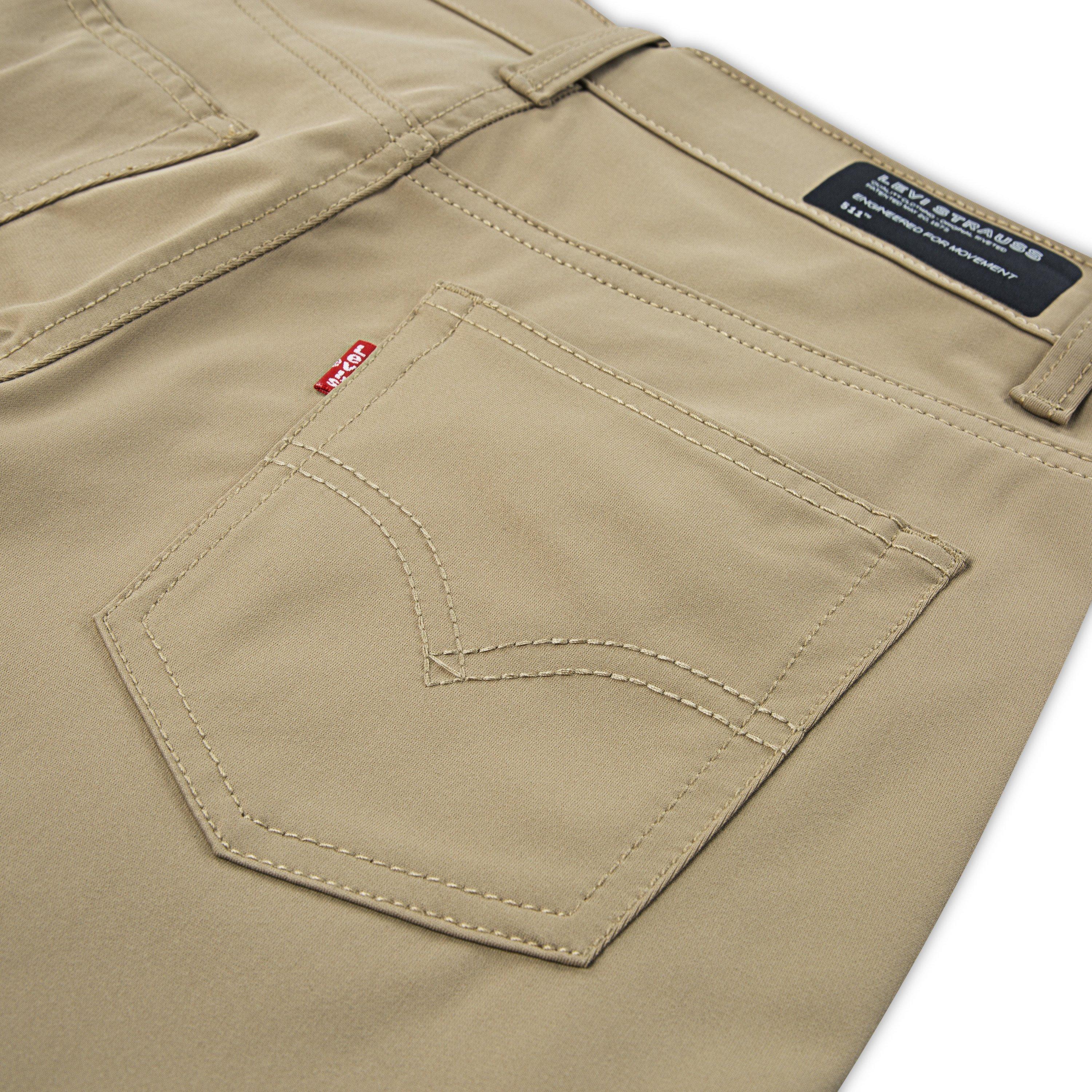 Levi's 511 Slim Big Boys' Gold Tech Pants - GOLD Thumbnail View 6
