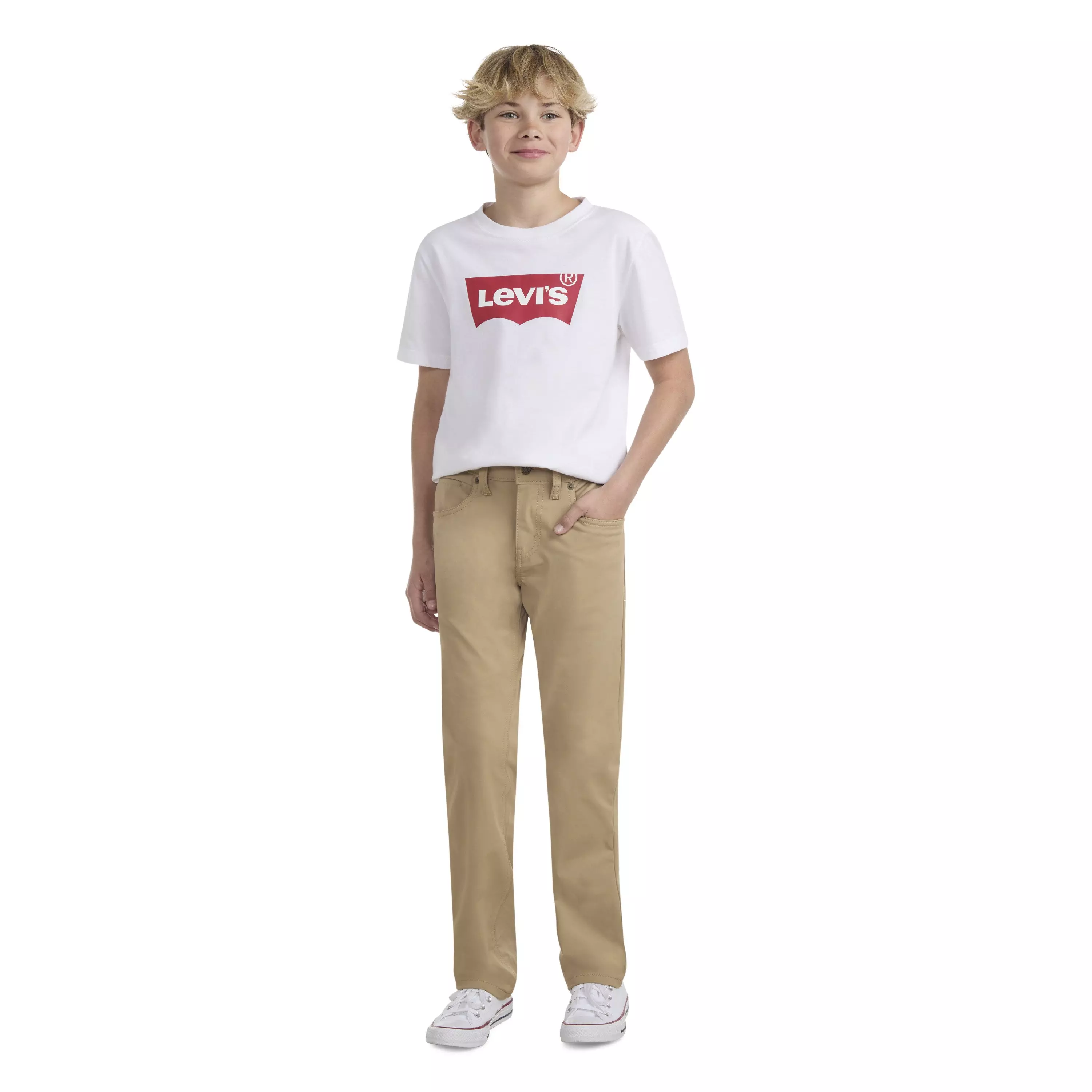 Levi's 511 Slim Big Boys' Gold Tech Pants - GOLD