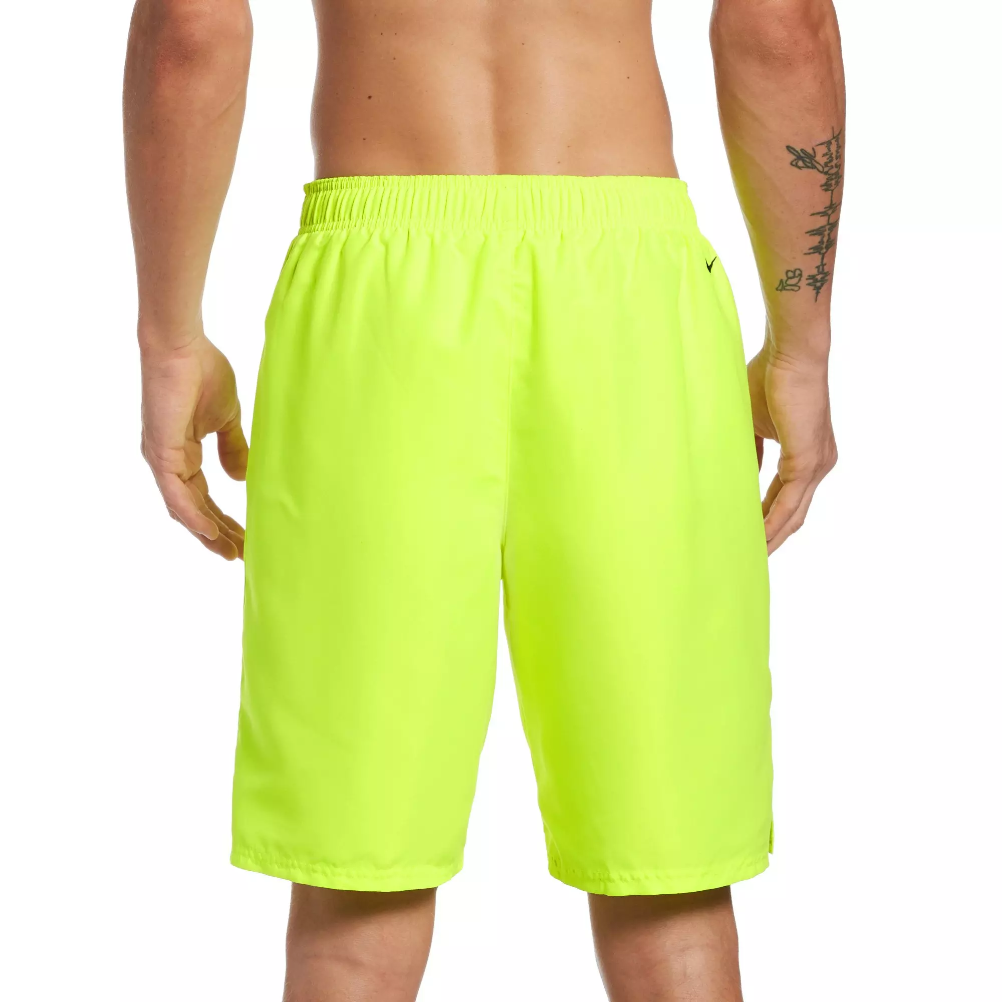 Nike Men's Swim Logo Lap 9" Volley Shorts - VOLT