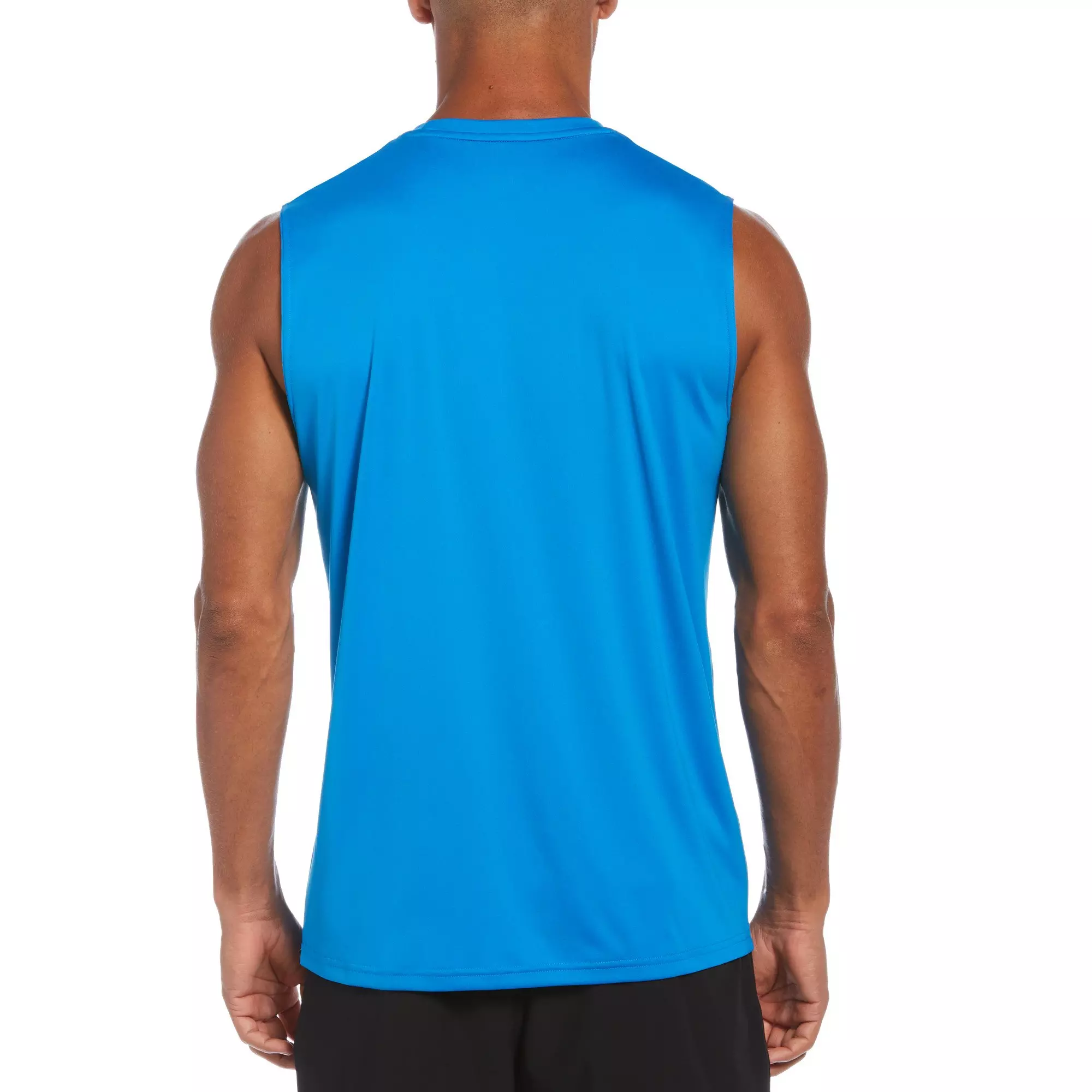 Nike Men's Swim Essential Hydroguard Sleeveless Shirt -Royal - BLUE