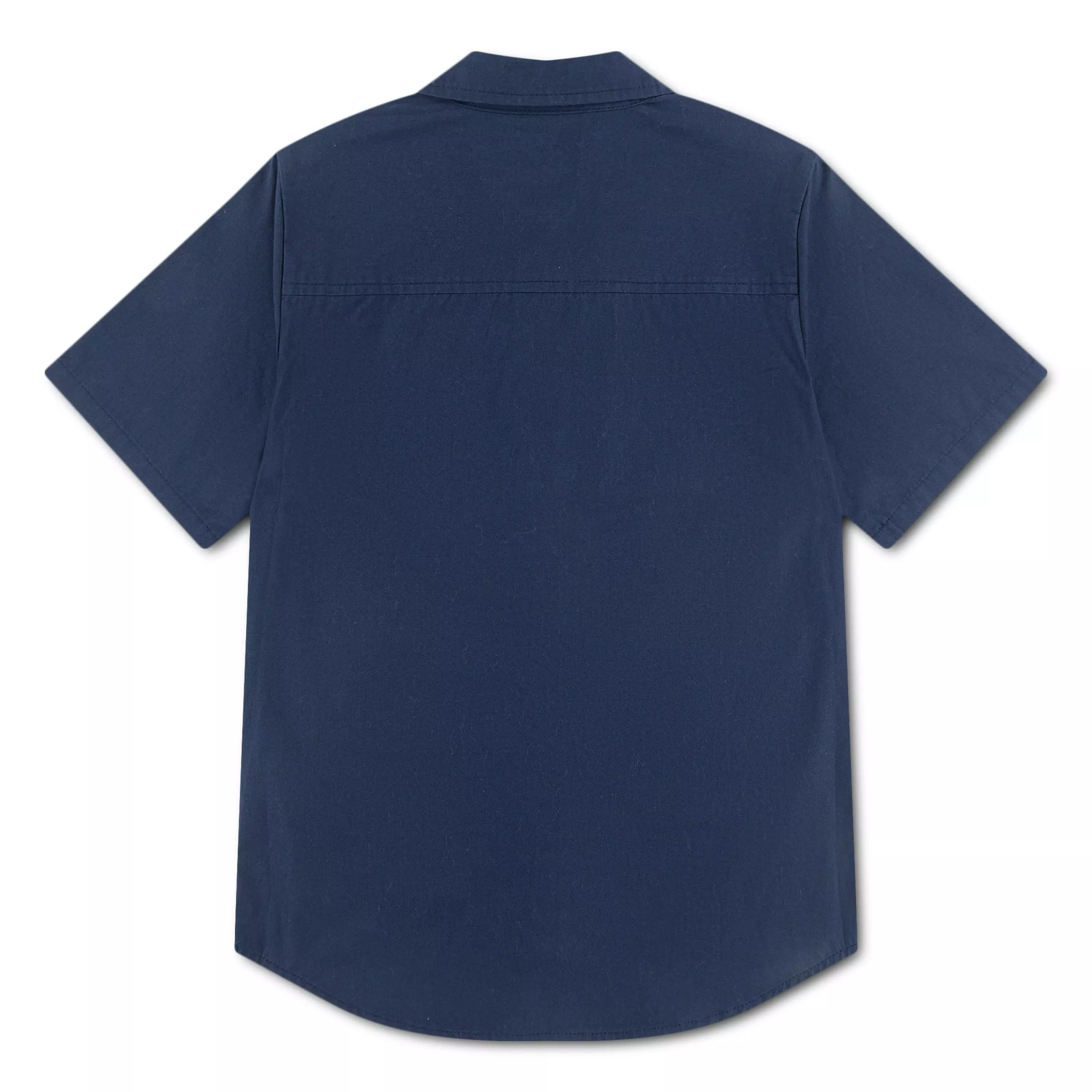 Levi's Little Boys' Short Sleeve Pocket Woven Shirt - Blue - BLUE