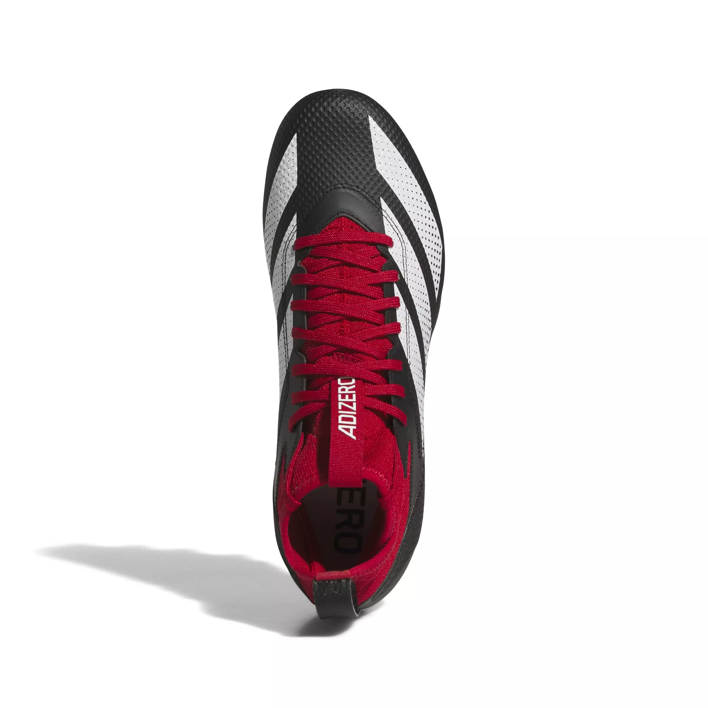 adidas Adizero Impact "Core Black/Ftwr White/Team Power Red 2" Unisex Football Cleat - BLACK/WHITE/RED