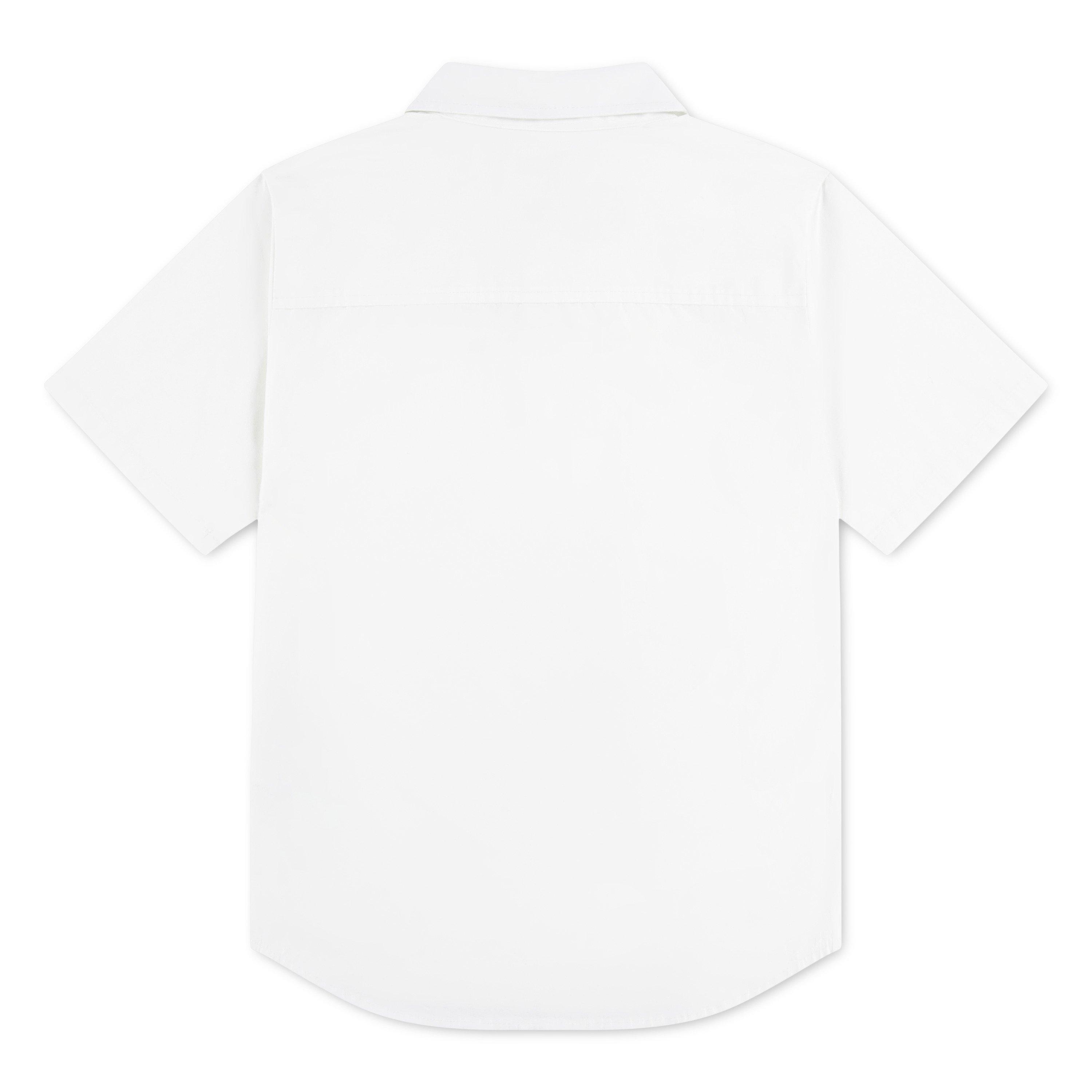 Levi's Short Sleeve Pocket Woven Toddler Boys' White Shirt