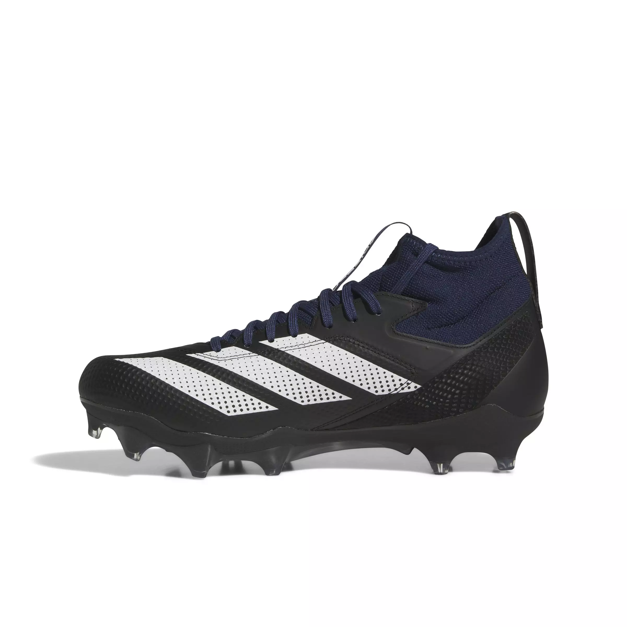 adidas Adizero Impact "Team Navy Blue 2/Ftwr White/Core Black" Unisex Football Cleat - NAVY/WHITE/BLACK