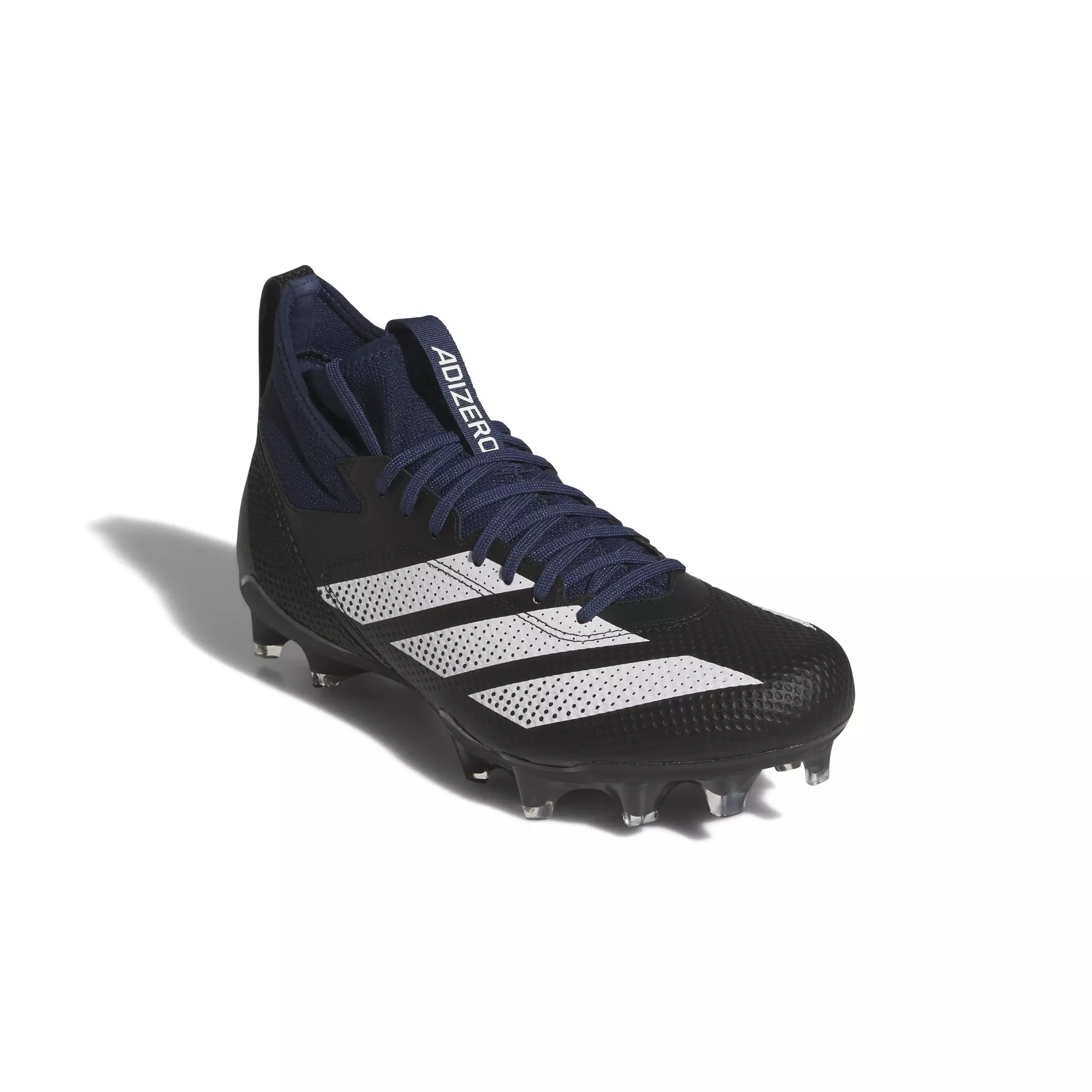 adidas Adizero Impact "Team Navy Blue 2/Ftwr White/Core Black" Unisex Football Cleat - NAVY/WHITE/BLACK