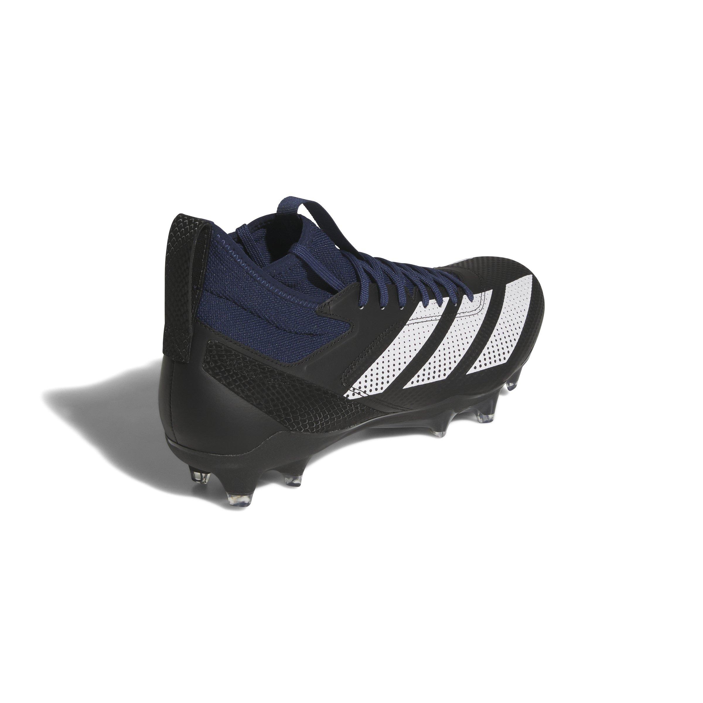 adidas Adizero Impact "Team Navy Blue 2/Ftwr White/Core Black" Unisex Football Cleat - NAVY/WHITE/BLACK Thumbnail View 4