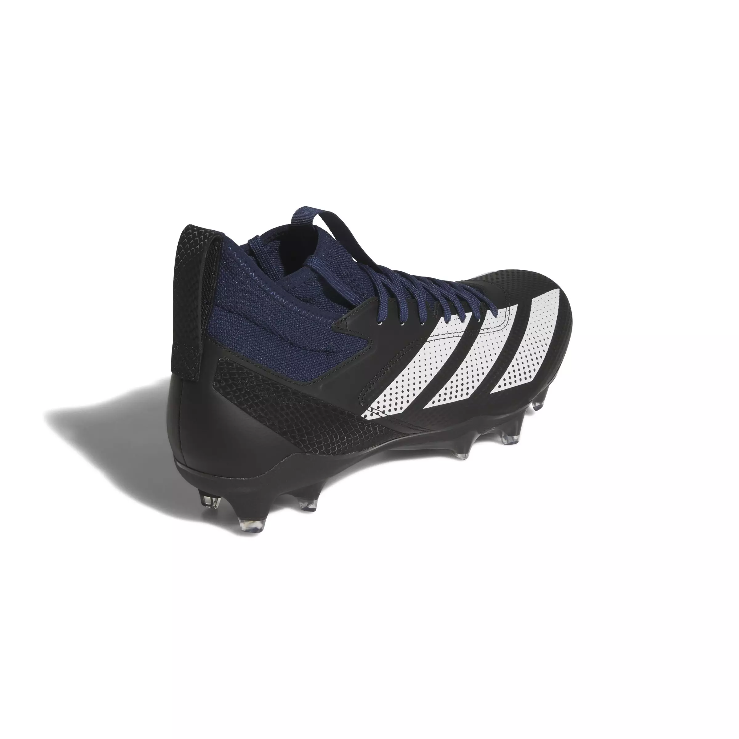adidas Adizero Impact "Team Navy Blue 2/Ftwr White/Core Black" Unisex Football Cleat - NAVY/WHITE/BLACK
