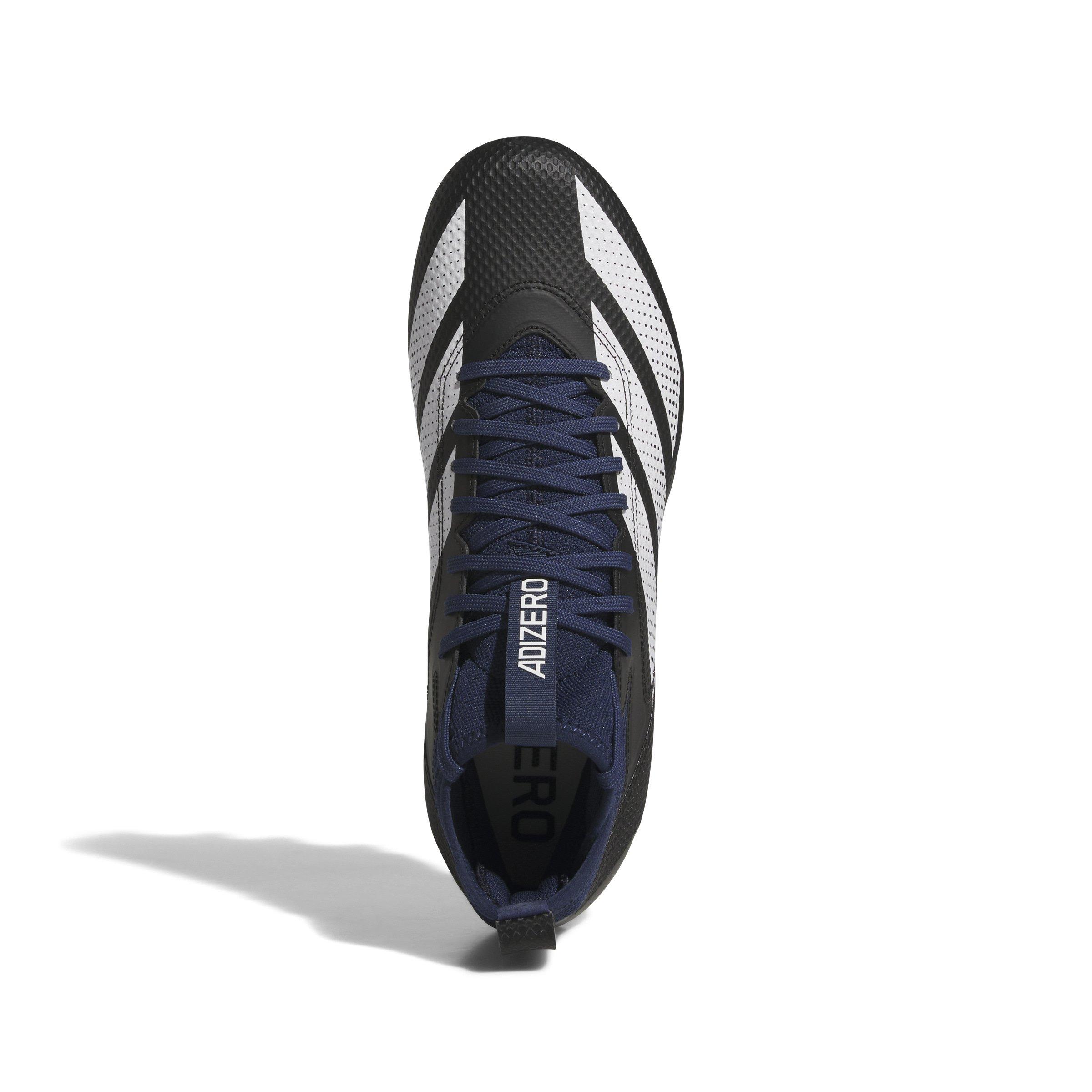 adidas Adizero Impact "Team Navy Blue 2/Ftwr White/Core Black" Unisex Football Cleat - NAVY/WHITE/BLACK Thumbnail View 5