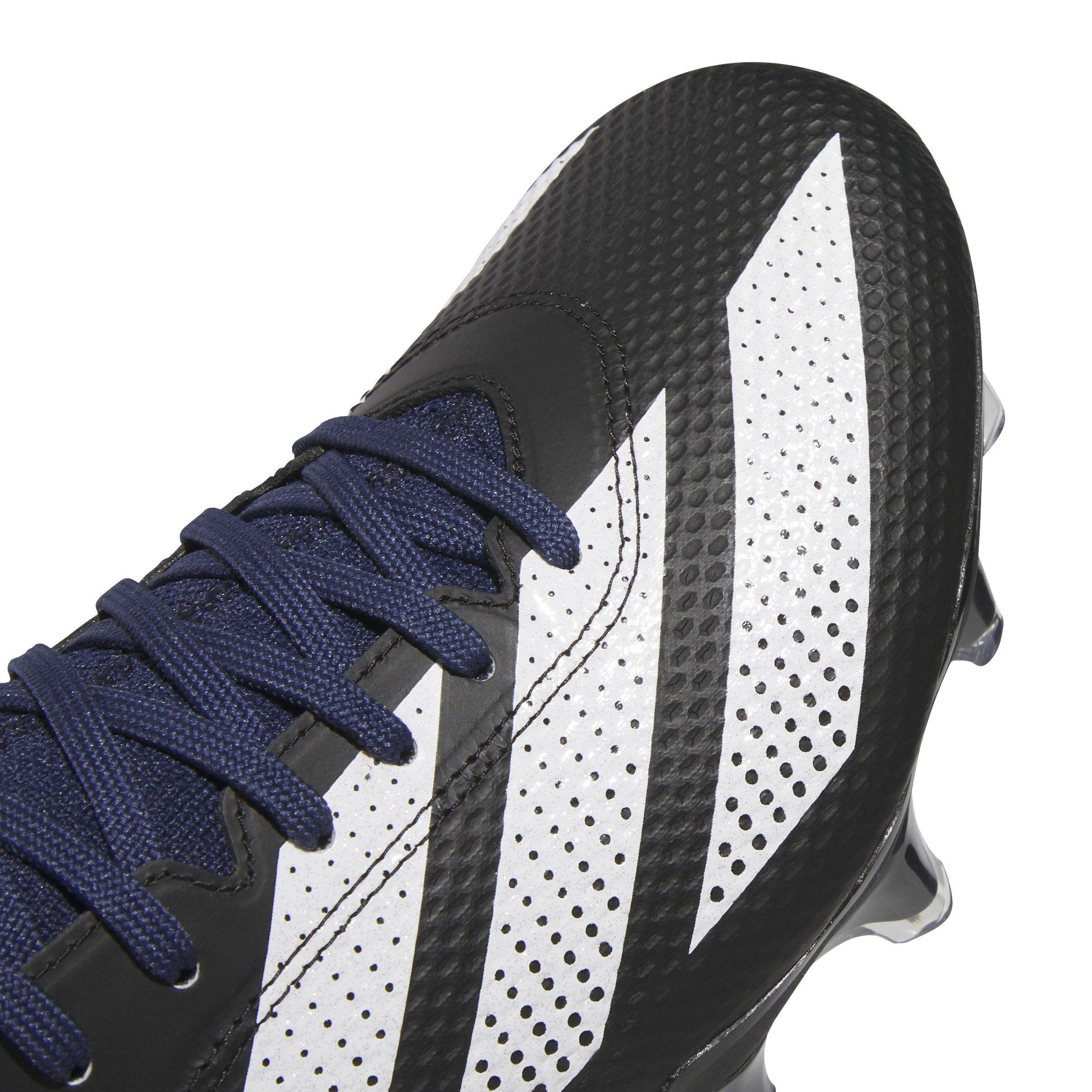 adidas Adizero Impact "Team Navy Blue 2/Ftwr White/Core Black" Unisex Football Cleat - NAVY/WHITE/BLACK Thumbnail View 8