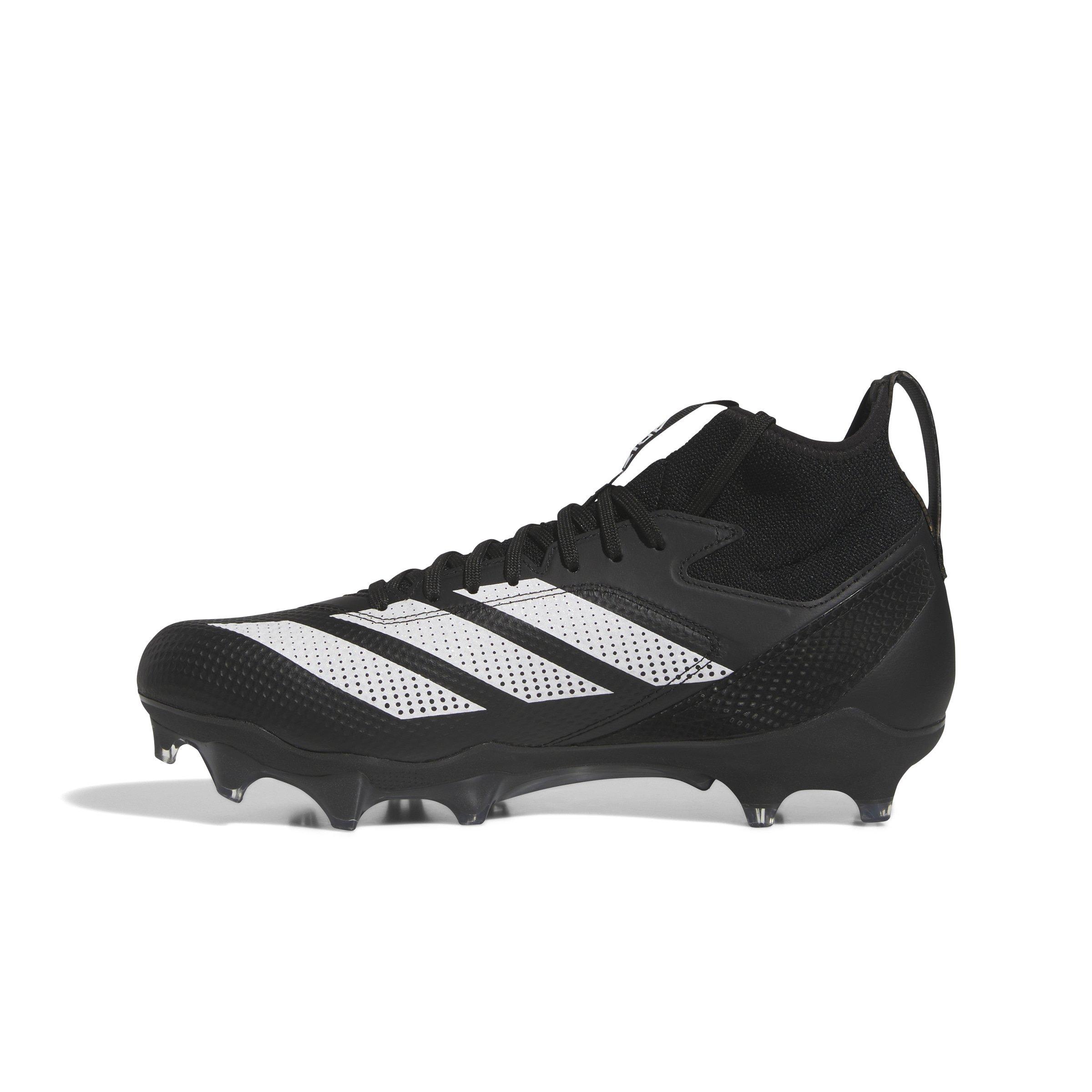 adidas Adizero Impact "Core Black/Ftwr White/Core Black" Unisex Football Cleat - BLACK/WHITE/BLACK Thumbnail View 2