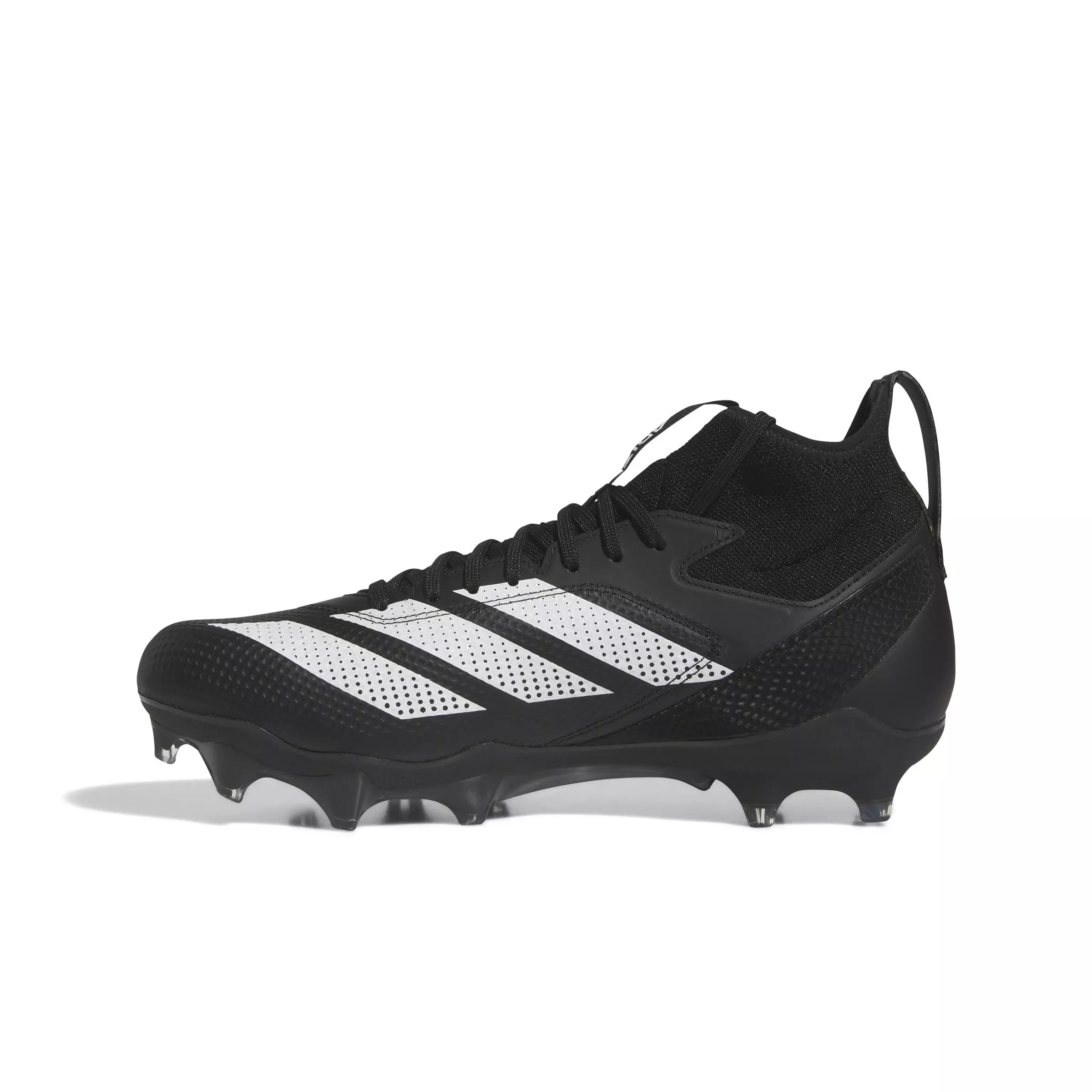 adidas Adizero Impact "Core Black/Ftwr White/Core Black" Unisex Football Cleat - BLACK/WHITE/BLACK