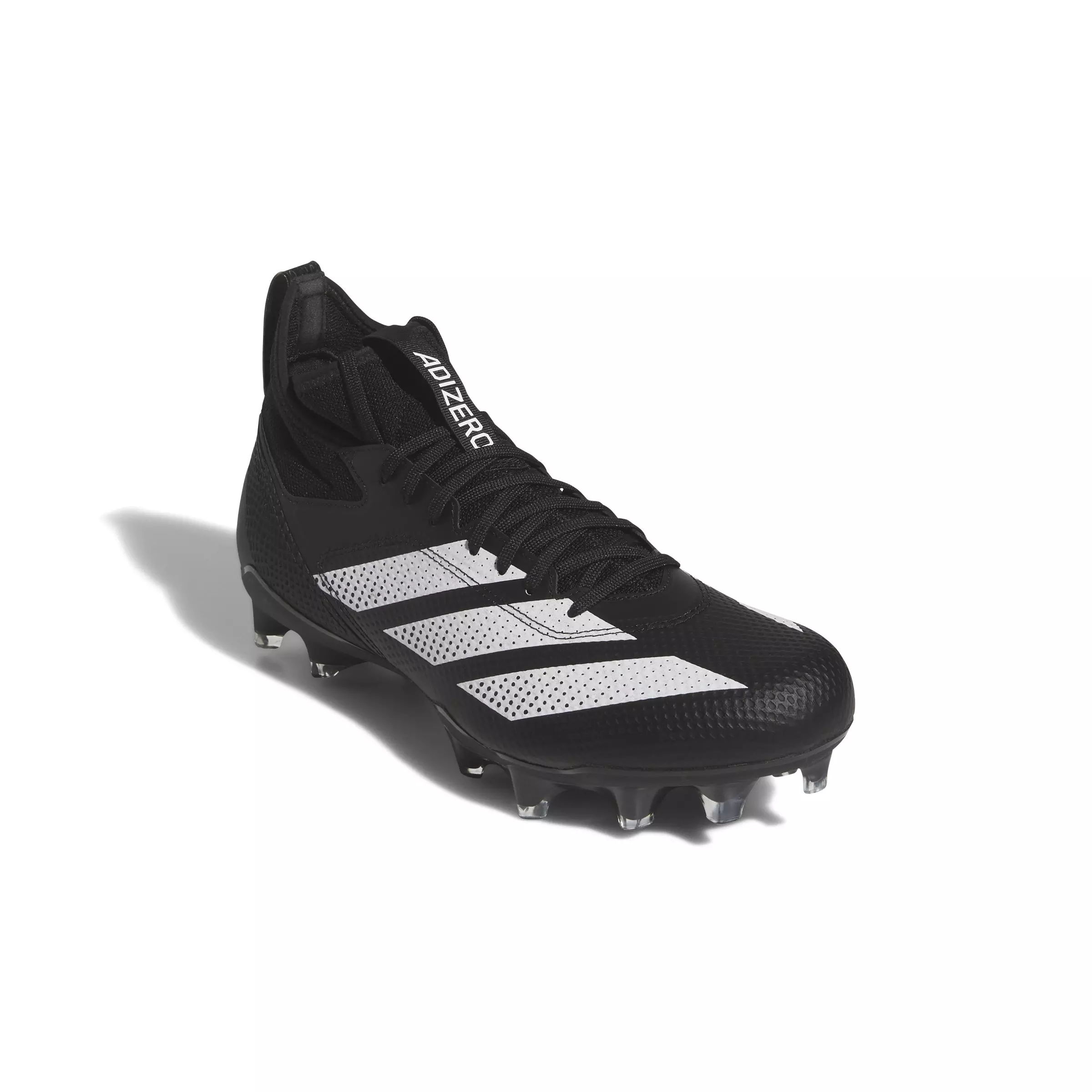 adidas Adizero Impact "Core Black/Ftwr White/Core Black" Unisex Football Cleat - BLACK/WHITE/BLACK