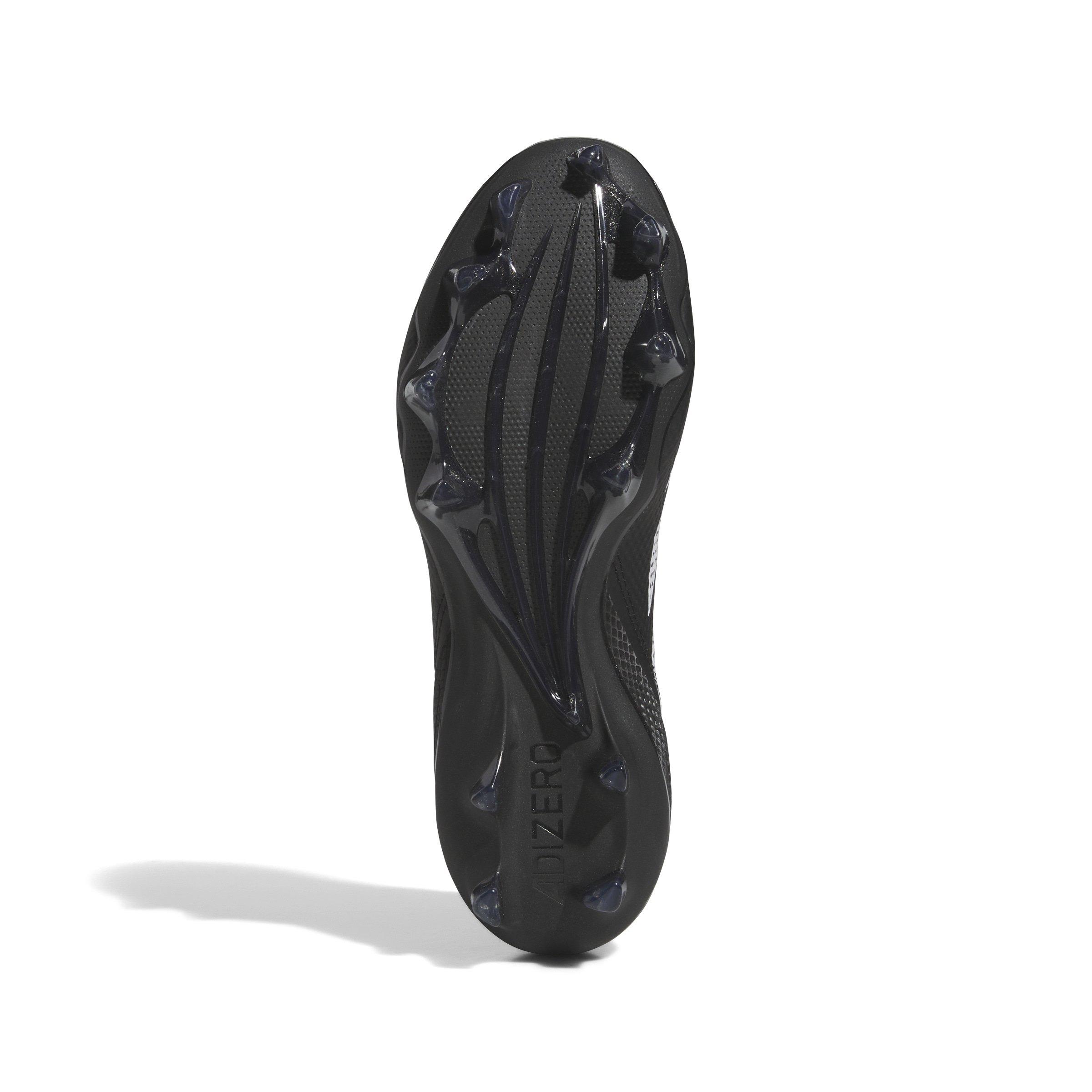 adidas Adizero Impact "Core Black/Ftwr White/Core Black" Unisex Football Cleat - BLACK/WHITE/BLACK Thumbnail View 6